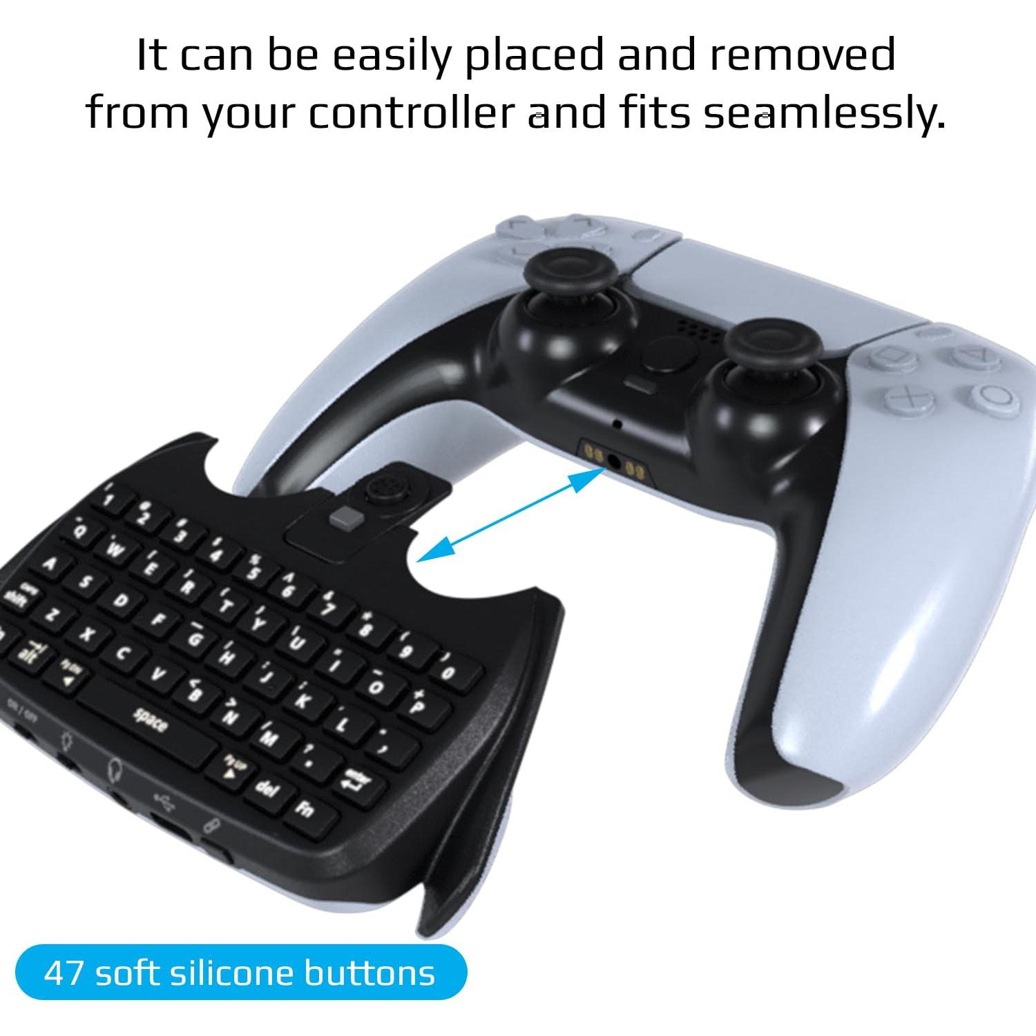 Teclado ChatPad Inalámbrico para PS5 - Collective Minds