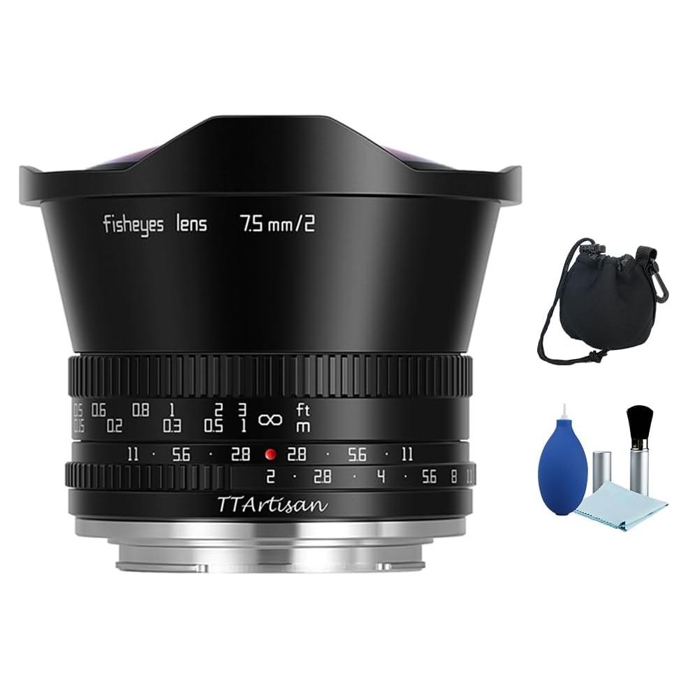 Lente Ojo de Pez 7.5mm F2 TTArtisan para Canon EOS R
