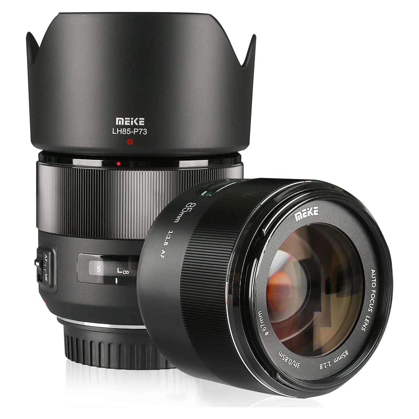 Lente Meike 85mm f/1.8 Auto Enfoque para Canon EF