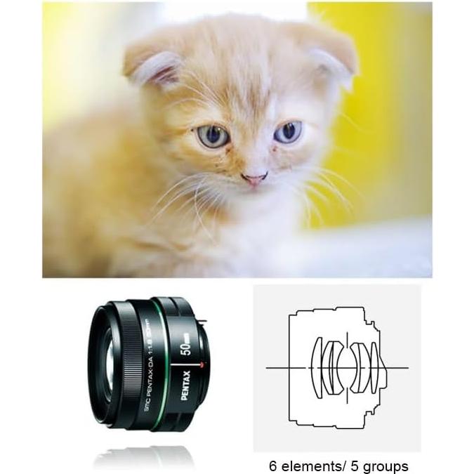 Objetivo Pentax DA 50mm f1.8 para cámaras DSLR - Bokeh suave