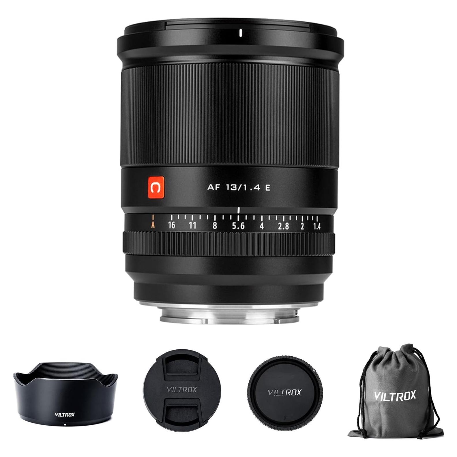 Lente VILTROX 13mm f/1.4 E-Mount APS-C Autofocus