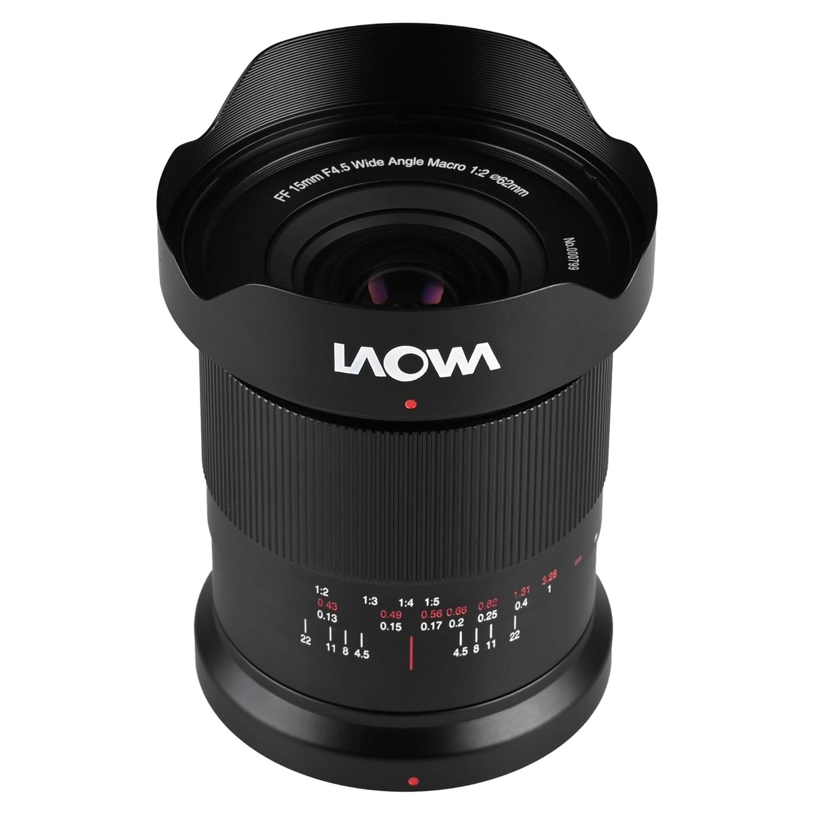 Objetivo Laowa 15mm f/4.5 Macro Gran Angular para Nikon Z