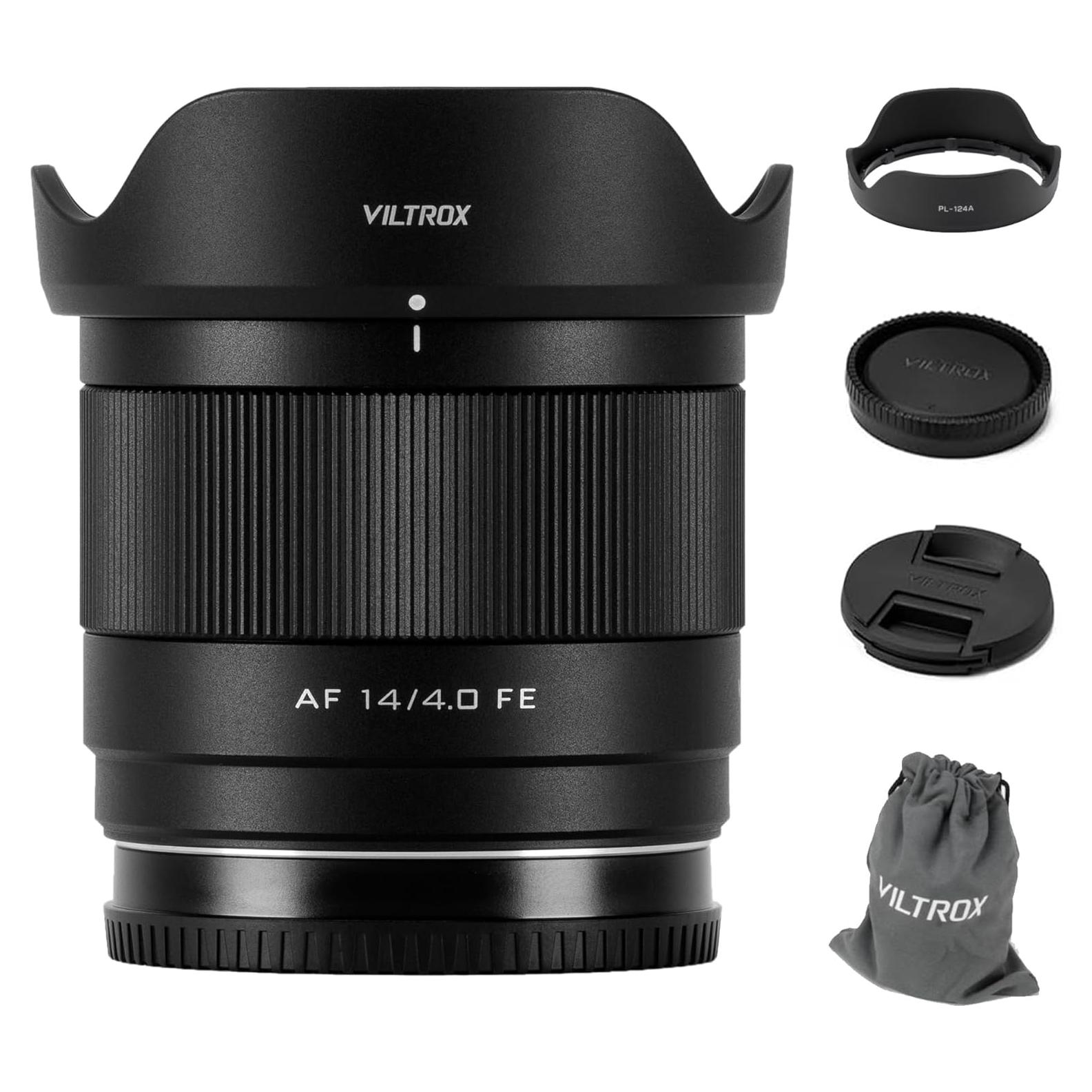 Lente Gran Angular VILTROX 14mm F4.0 para Sony FE