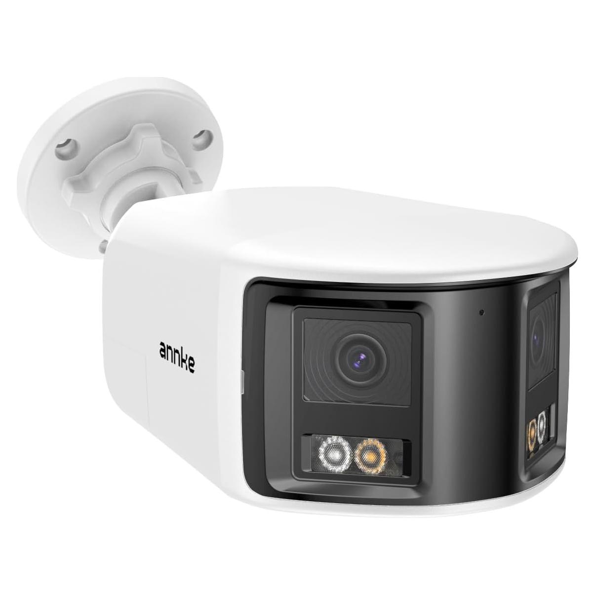 Cámara de Seguridad ANNKE 4K PoE Doble Lente 180° IP67