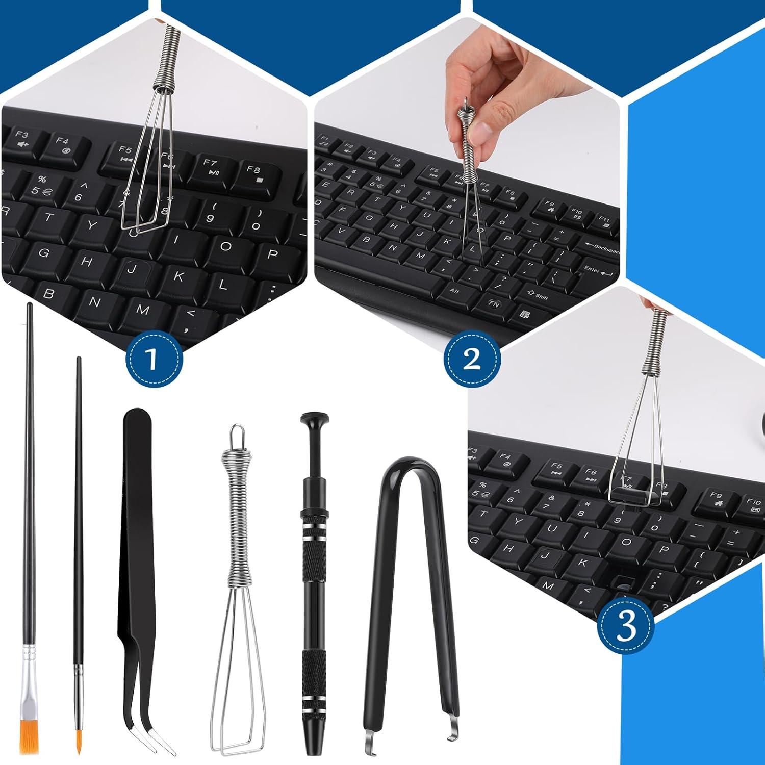 Kit de Herramientas para Teclados Mecánicos - 6 Piezas
