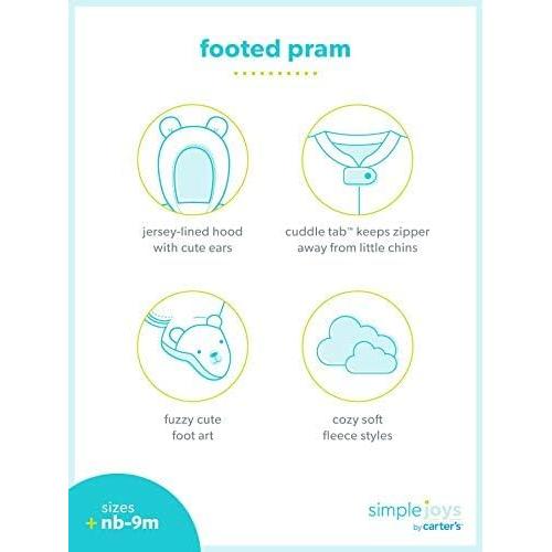 Mono de Oso para Bebé Simple Joys - Recién Nacido