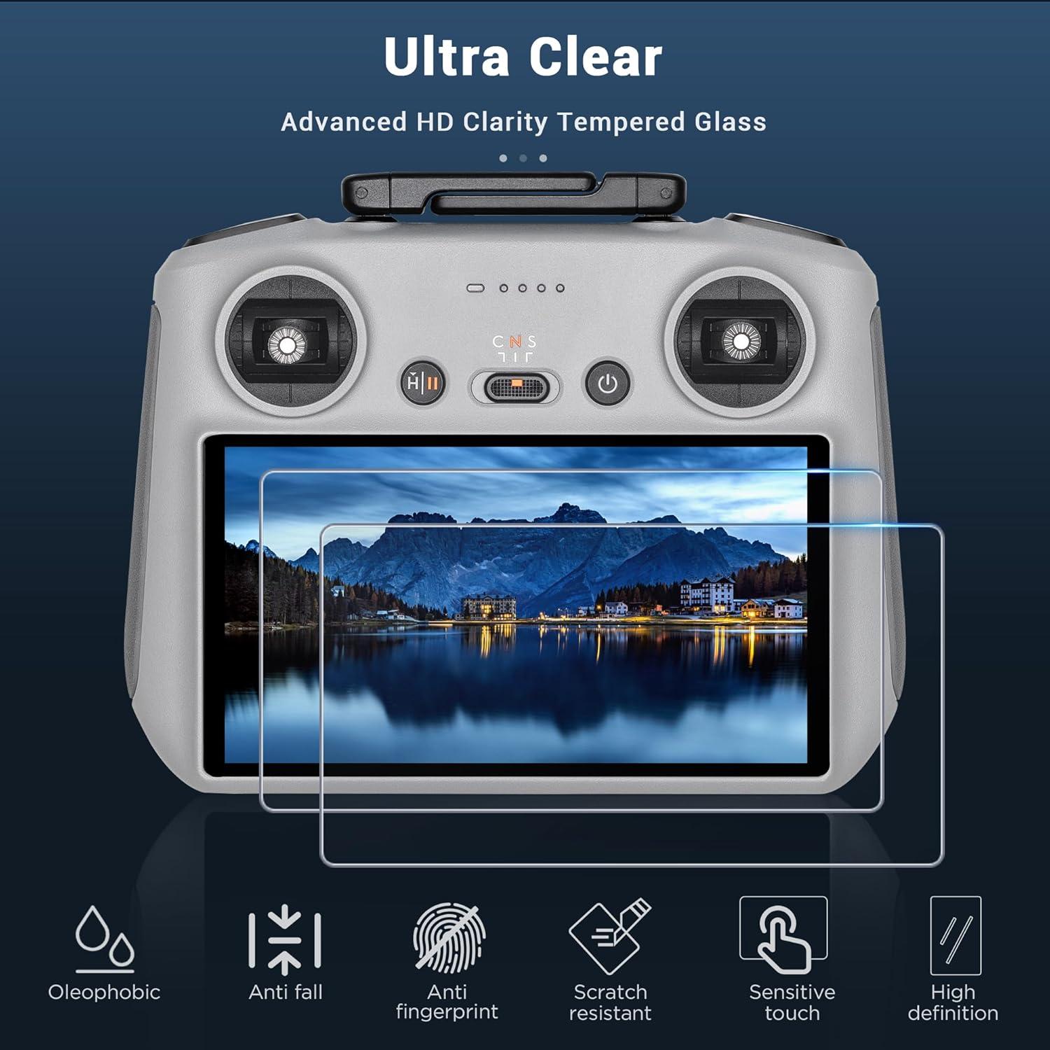 Protector de Pantalla CYNOVA DJI RC2 Vidrio Templado 9H