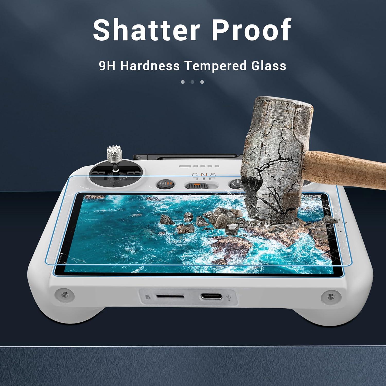 Protector de Pantalla CYNOVA DJI RC2 Vidrio Templado 9H