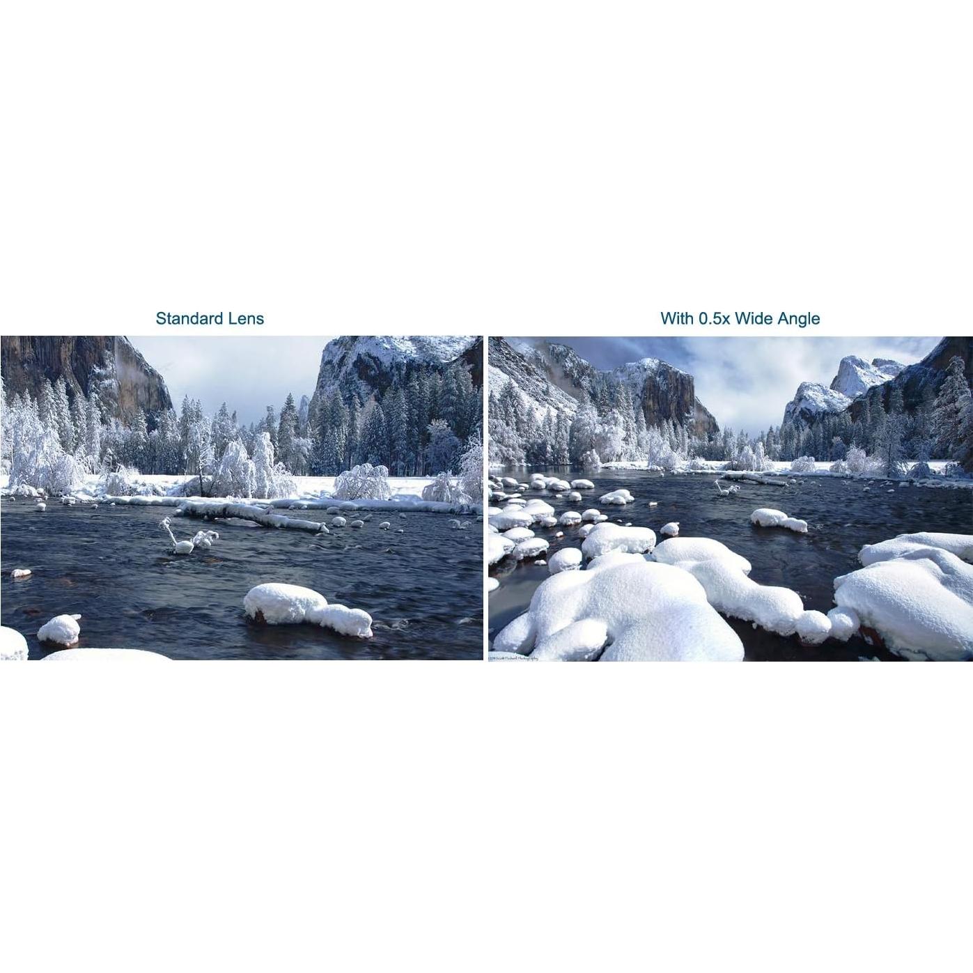 Lente Gran Angular 0.5x Digital Nc para Sony FDR-AX33