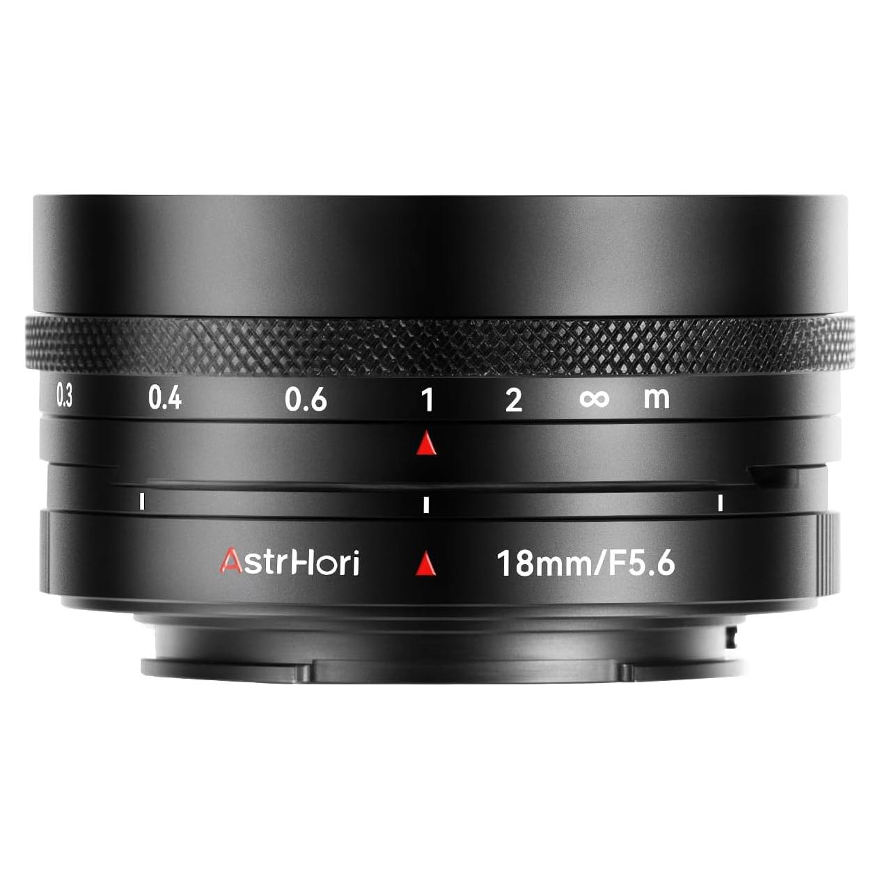 Lente Gran Angular AstrHori 18mm F5.6 para Sony E