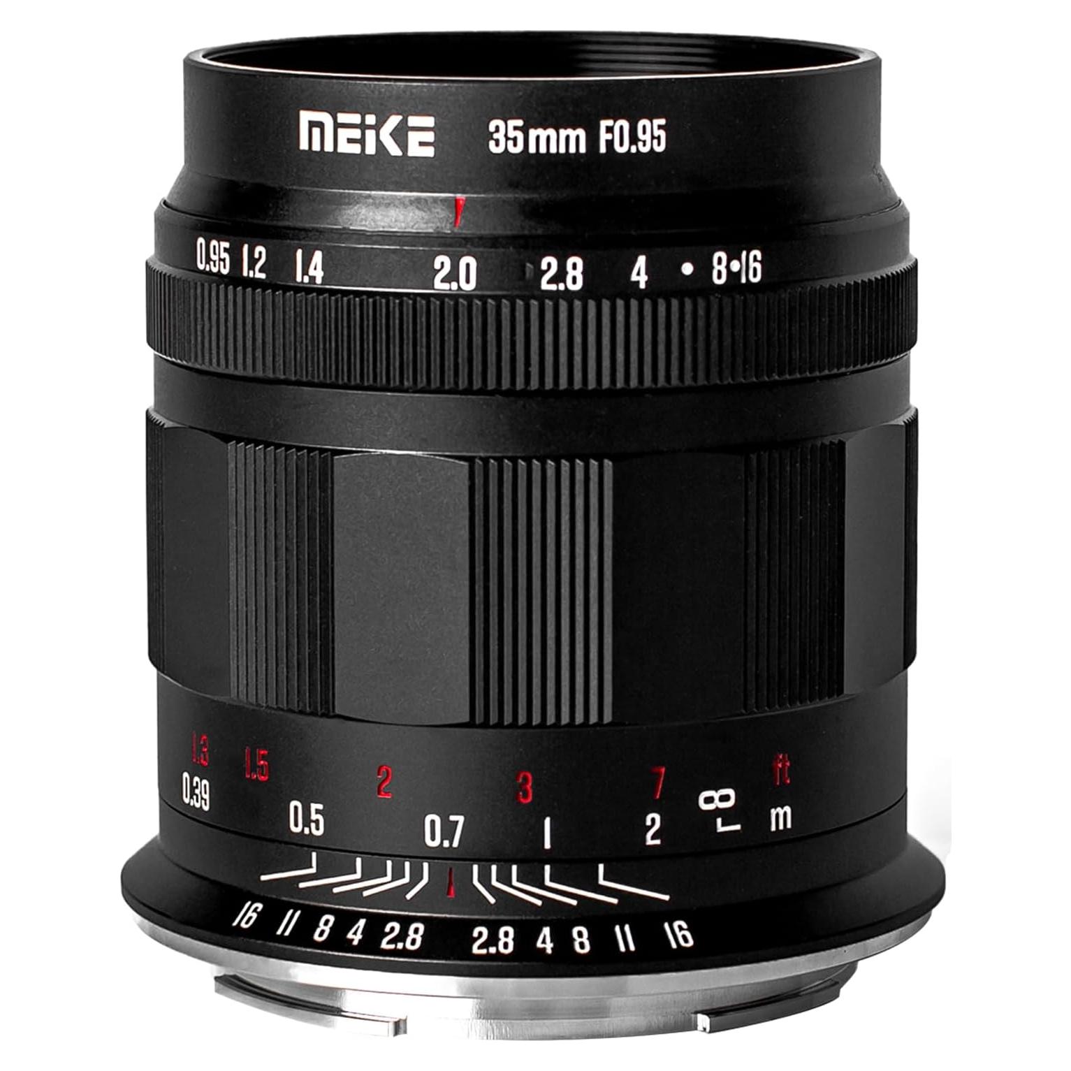 Lente Meike 35mm f/0.95 para Nikon Z - Gran Apertura Manual