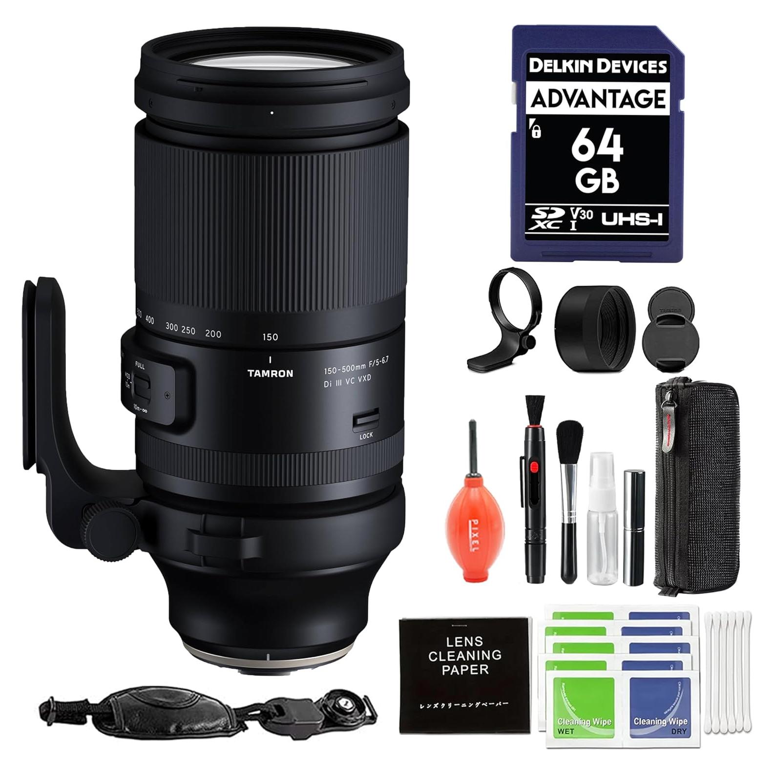 Lente Tamron 150-500mm f/5-6.7 Di III VXD para Sony E