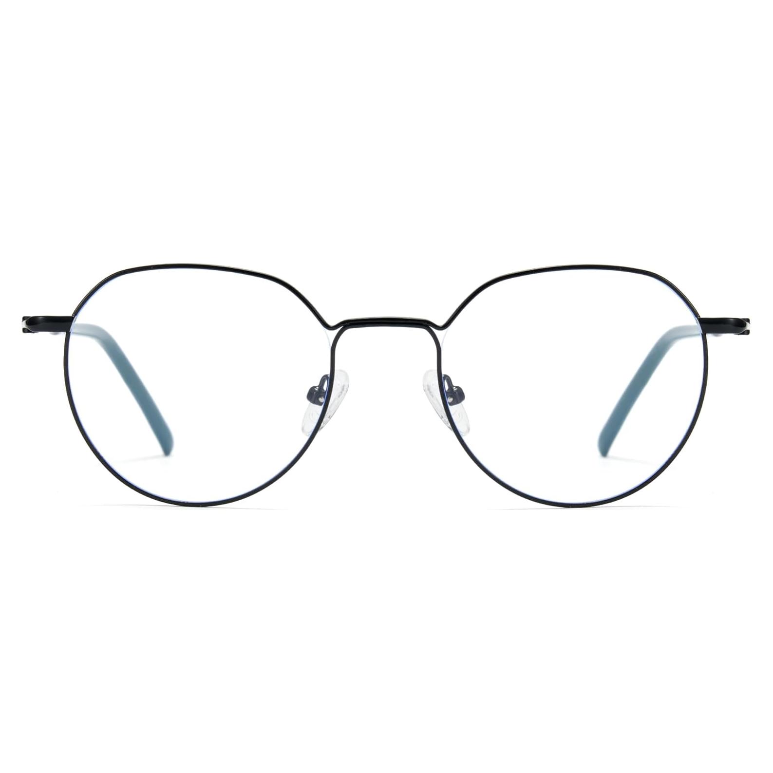 Gafas de bloqueo luz azul Cyxus redondas UV400 para PC