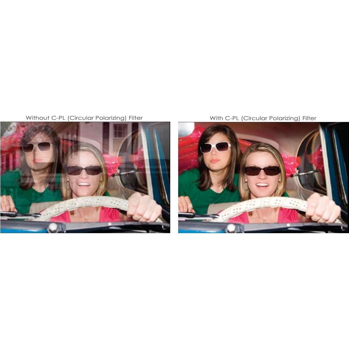 Filtro Polarizador Circular Multicapa 67mm Digital Nc para Cámara