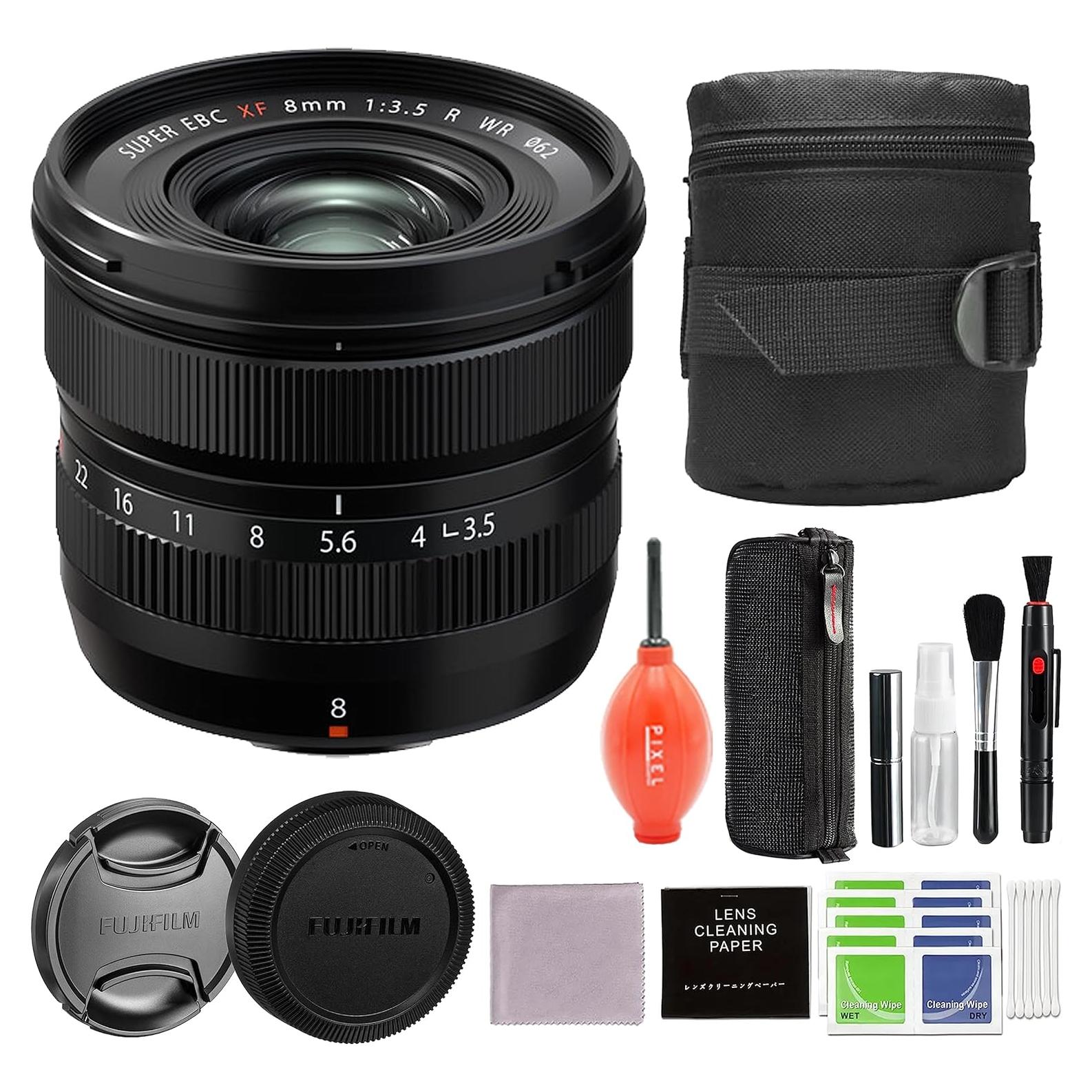 Objetivo Fujifilm XF 8mm f/3.5 R WR con Accesorios Avanzados