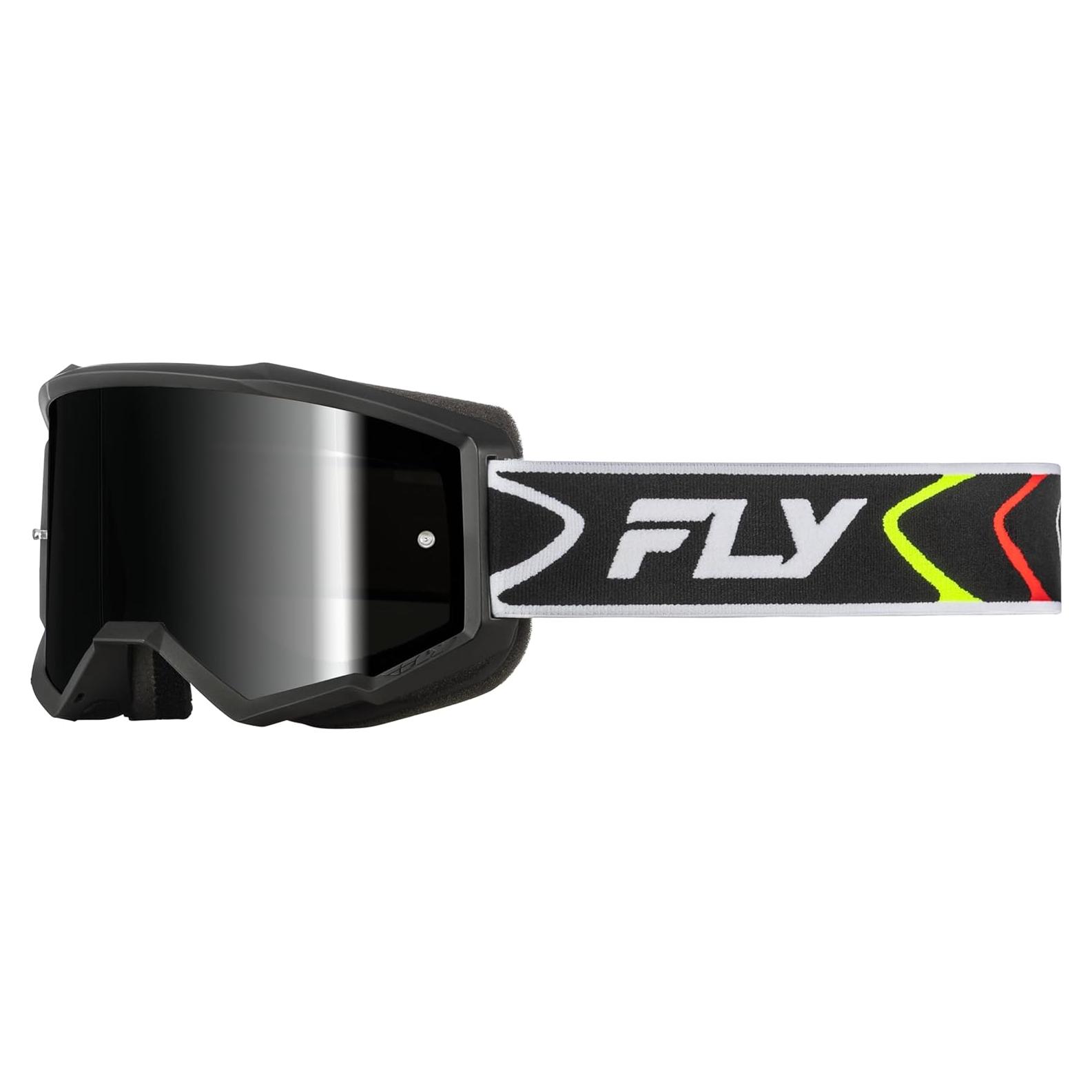 Gafas de motocross Fly Racing Zone Adulto Negro/Blanco