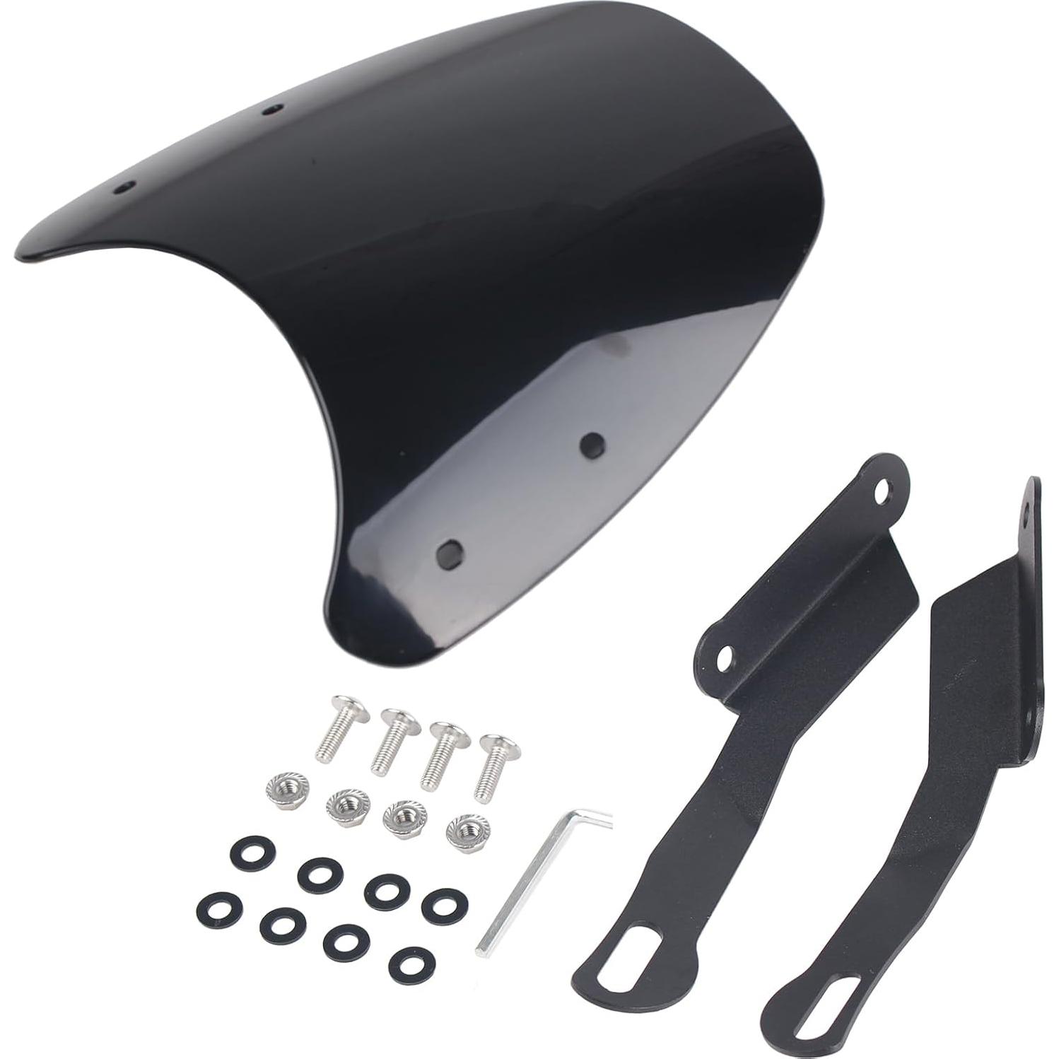 Parabrisas Alto Universal para Motocicleta S-WSX 5-7 Pulgadas