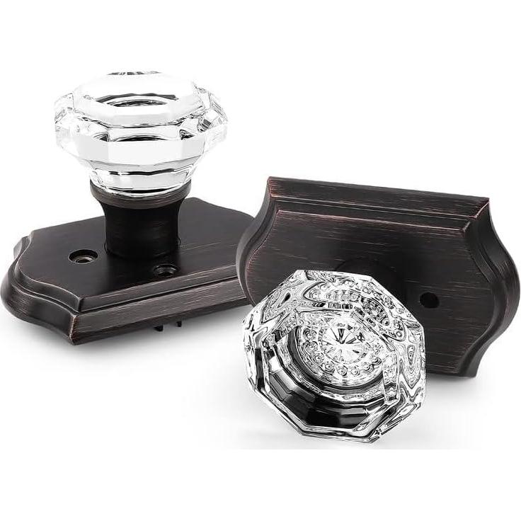 Perillas de Cristal Orger 10 Unidades Bronce Aceitado