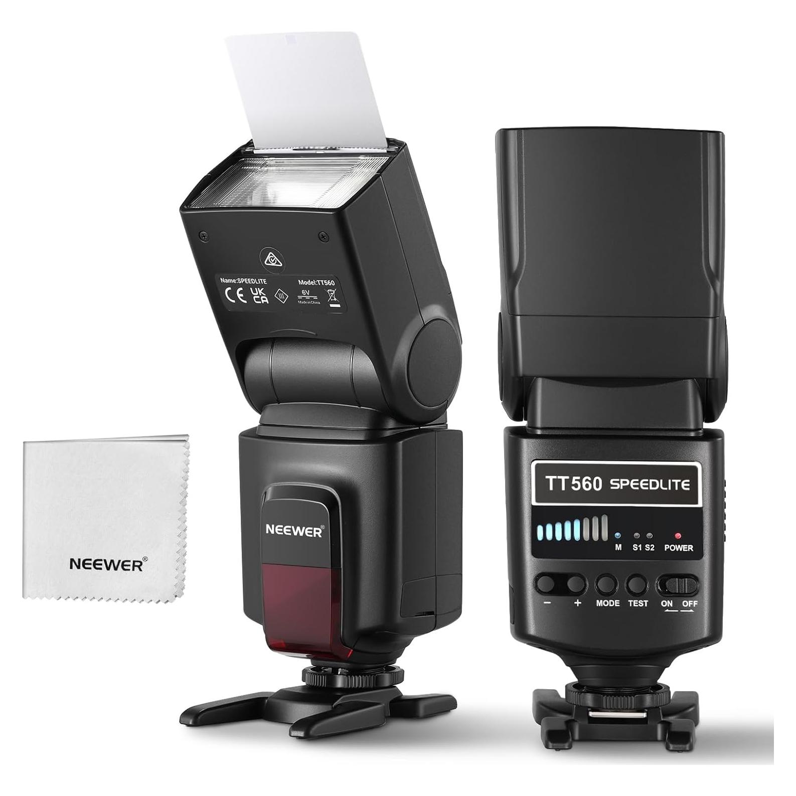 Flash Speedlite NEEWER TT560 para Canon Nikon Sony DSLR