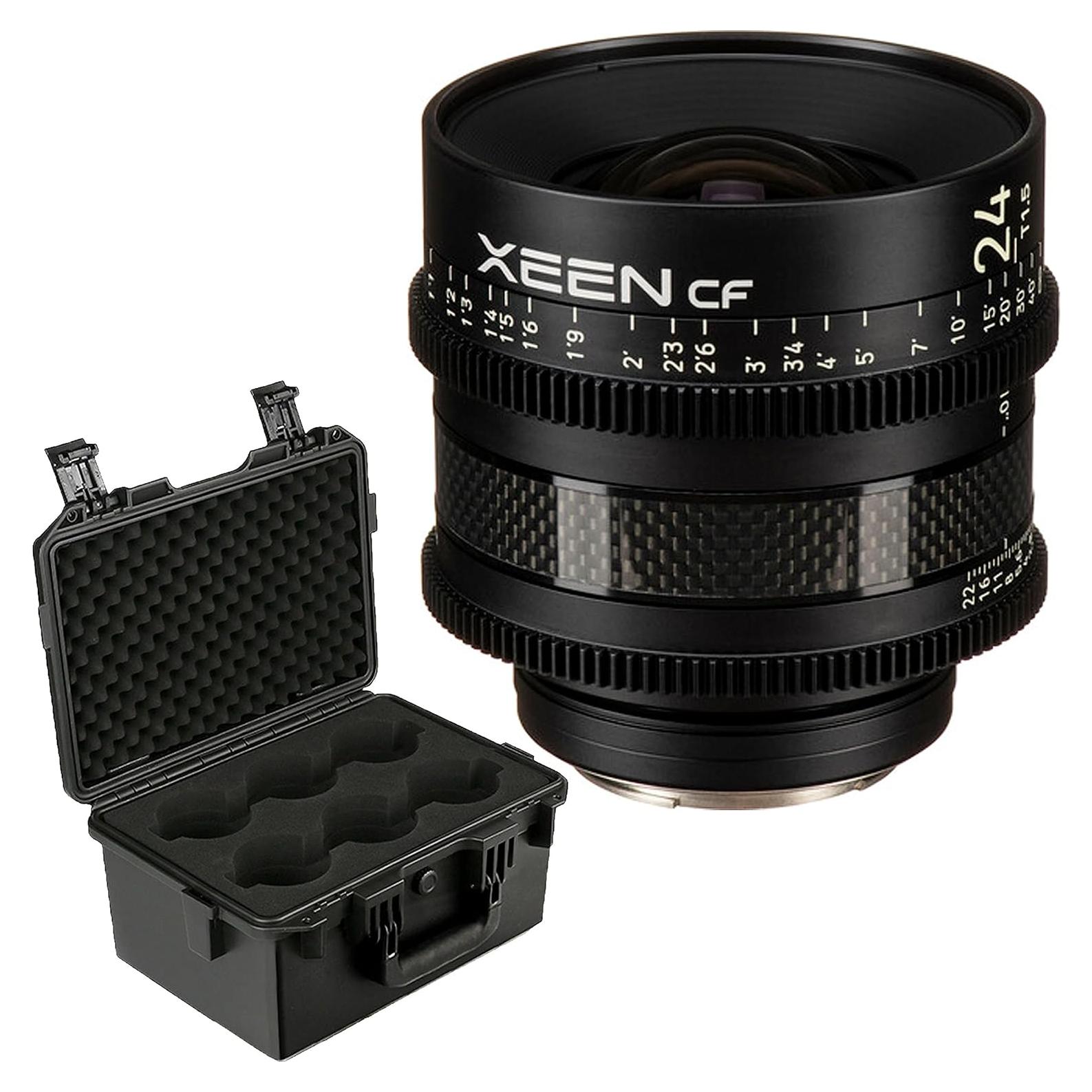 Lente de Cine Rokinon Xeen CF 24mm T1.5 Montaje PL