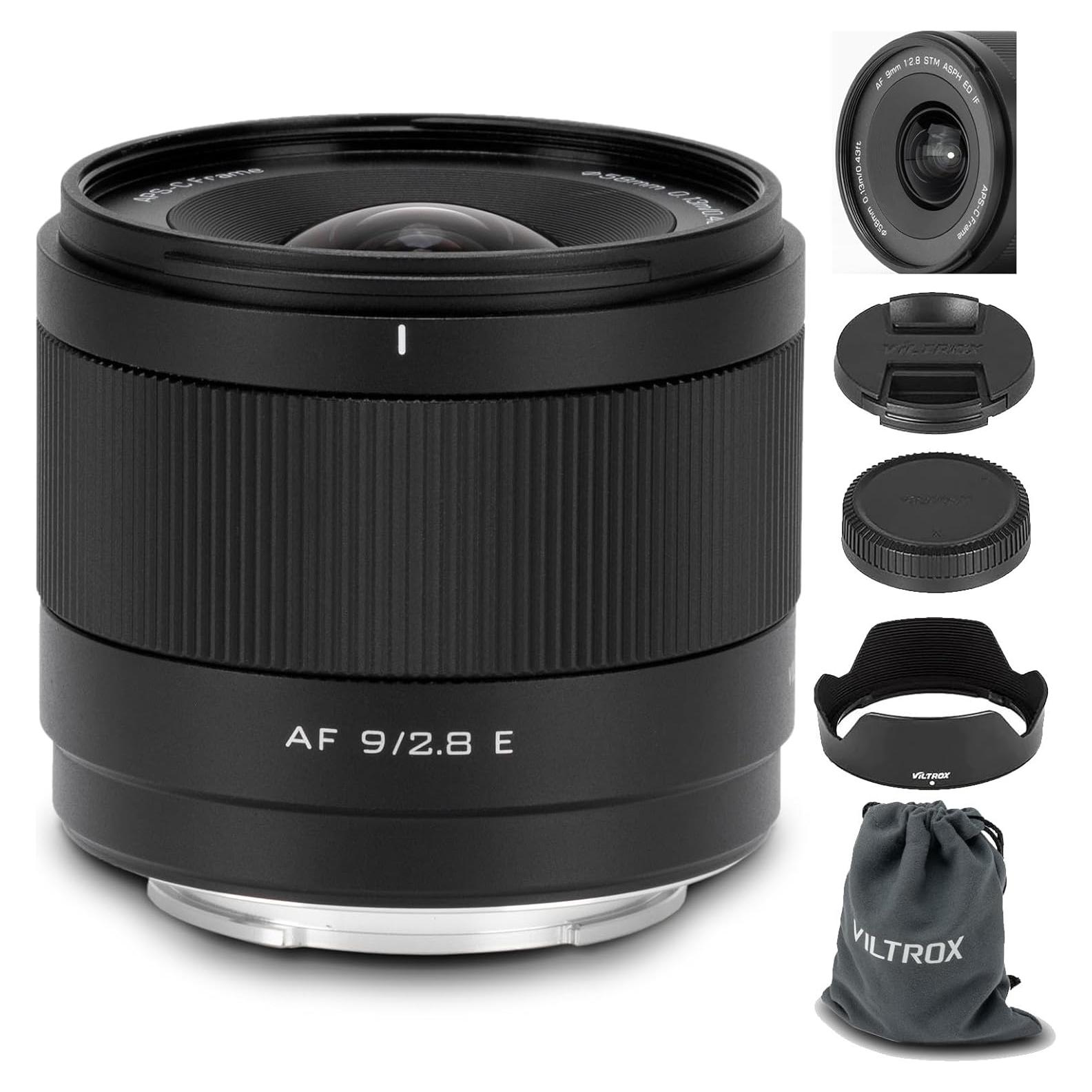 Lente Viltrox 9mm F2.8 E-Mount para Sony - Ultra-Ancho 113.8°