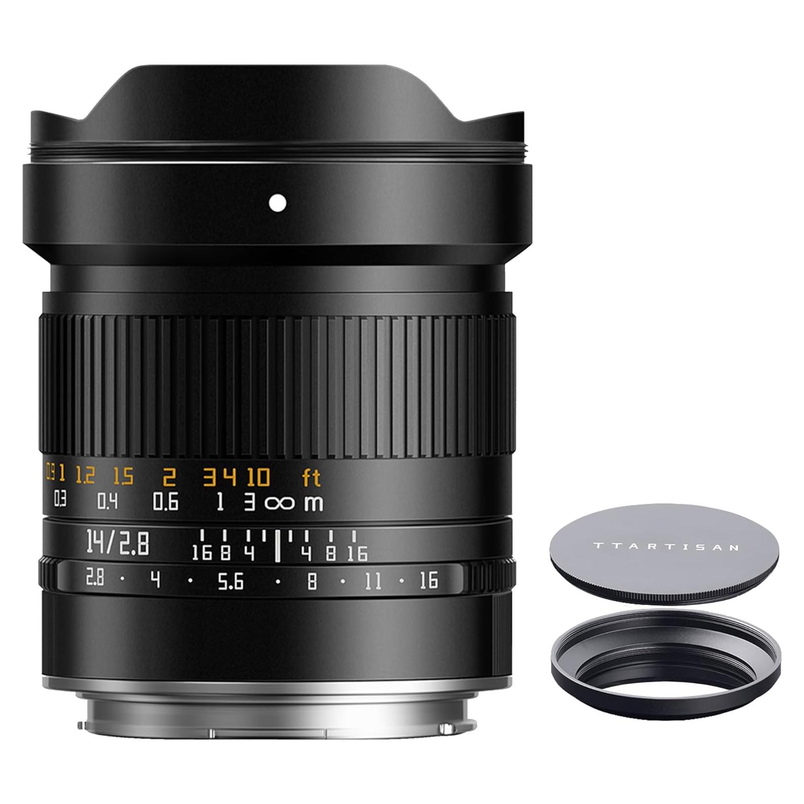 Lente Gran Angular Manual TTArtisan 14mm F2.8 para L-Mount