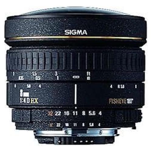 Lente Ojo de Pez Circular Sigma 8mm f/4 para SLR