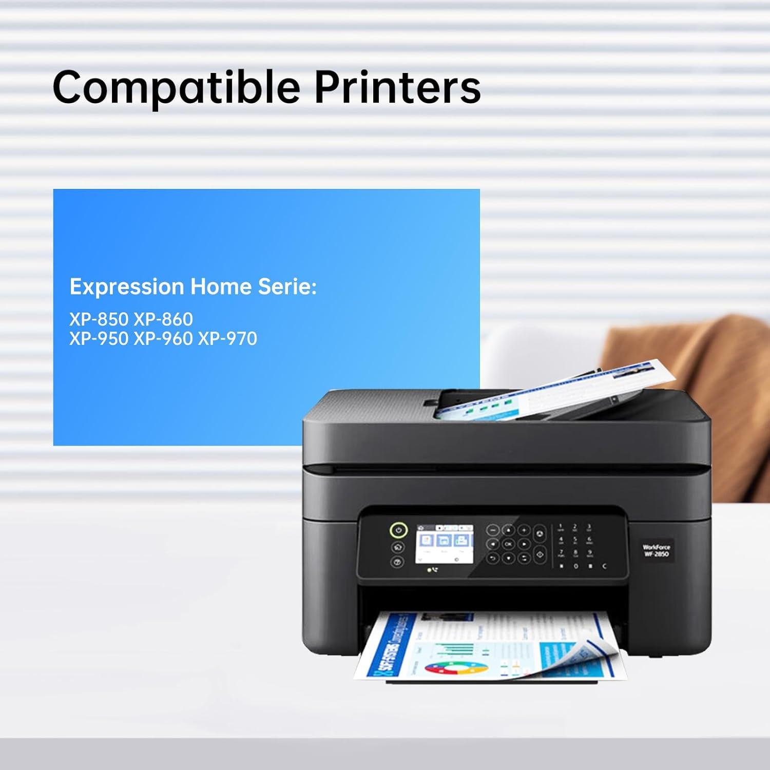 Cartuchos de Tinta KASAT 277XL Reemplazo para Impresora XP-960/970/850/860