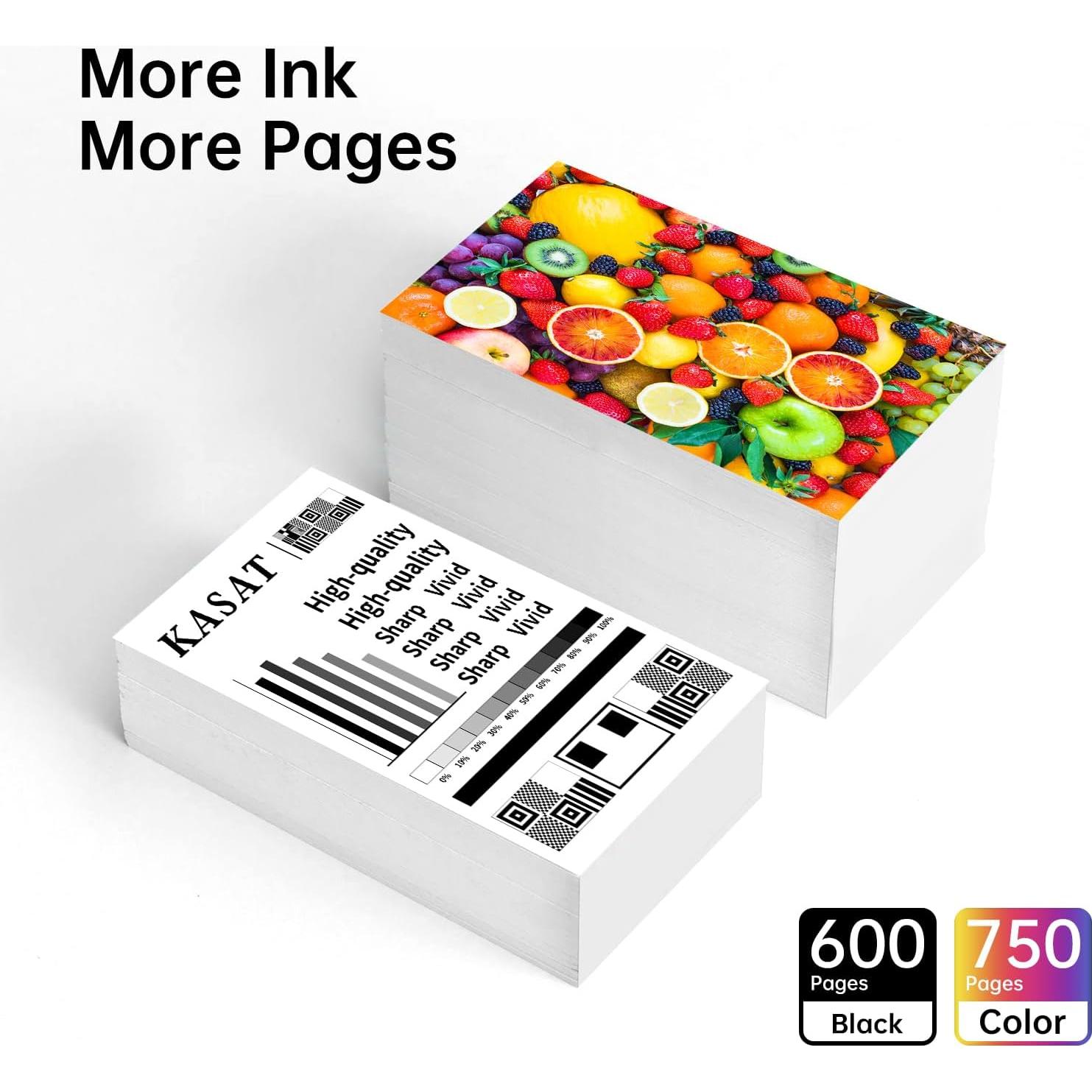 Cartuchos de Tinta KASAT 277XL Reemplazo para Impresora XP-960/970/850/860