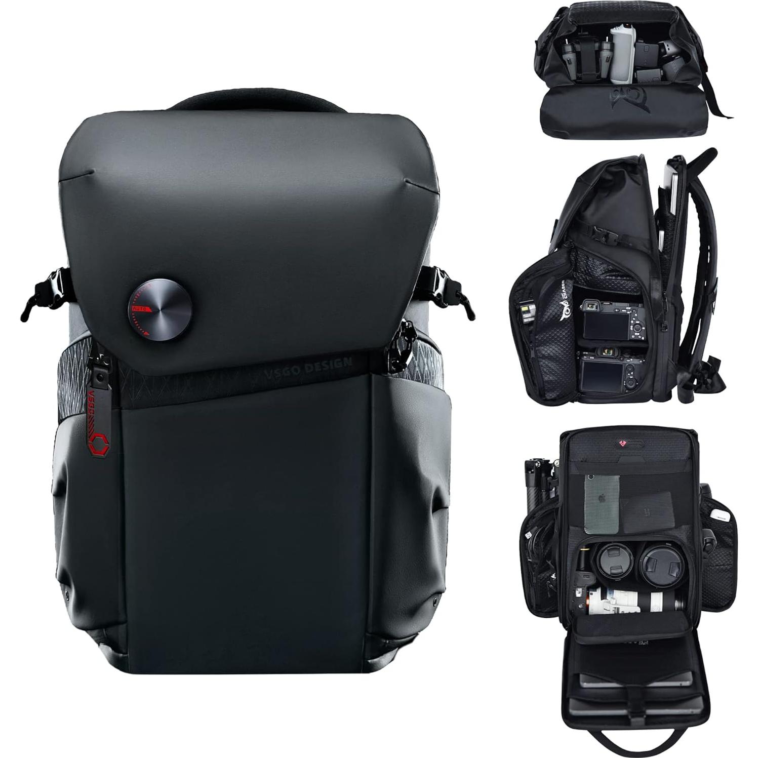 Mochila Profesional VSGO 20L para Cámara DSLR/SLR Impermeable