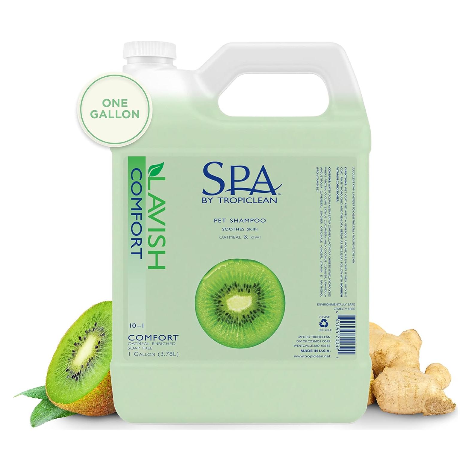 Champú Desodorante para Perros TropiClean SPA 3.9 kg