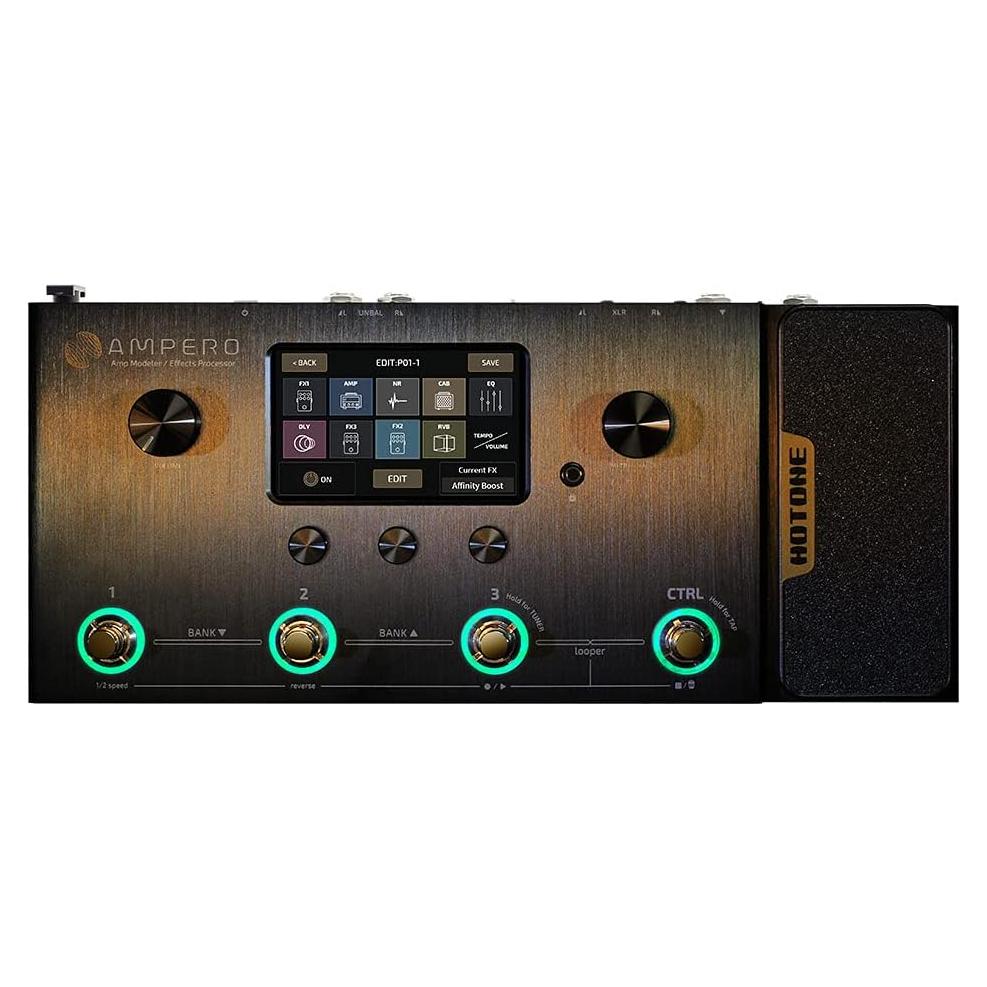 Amplificador de guitarra Hotone Ampero MP-100 240+ efectos