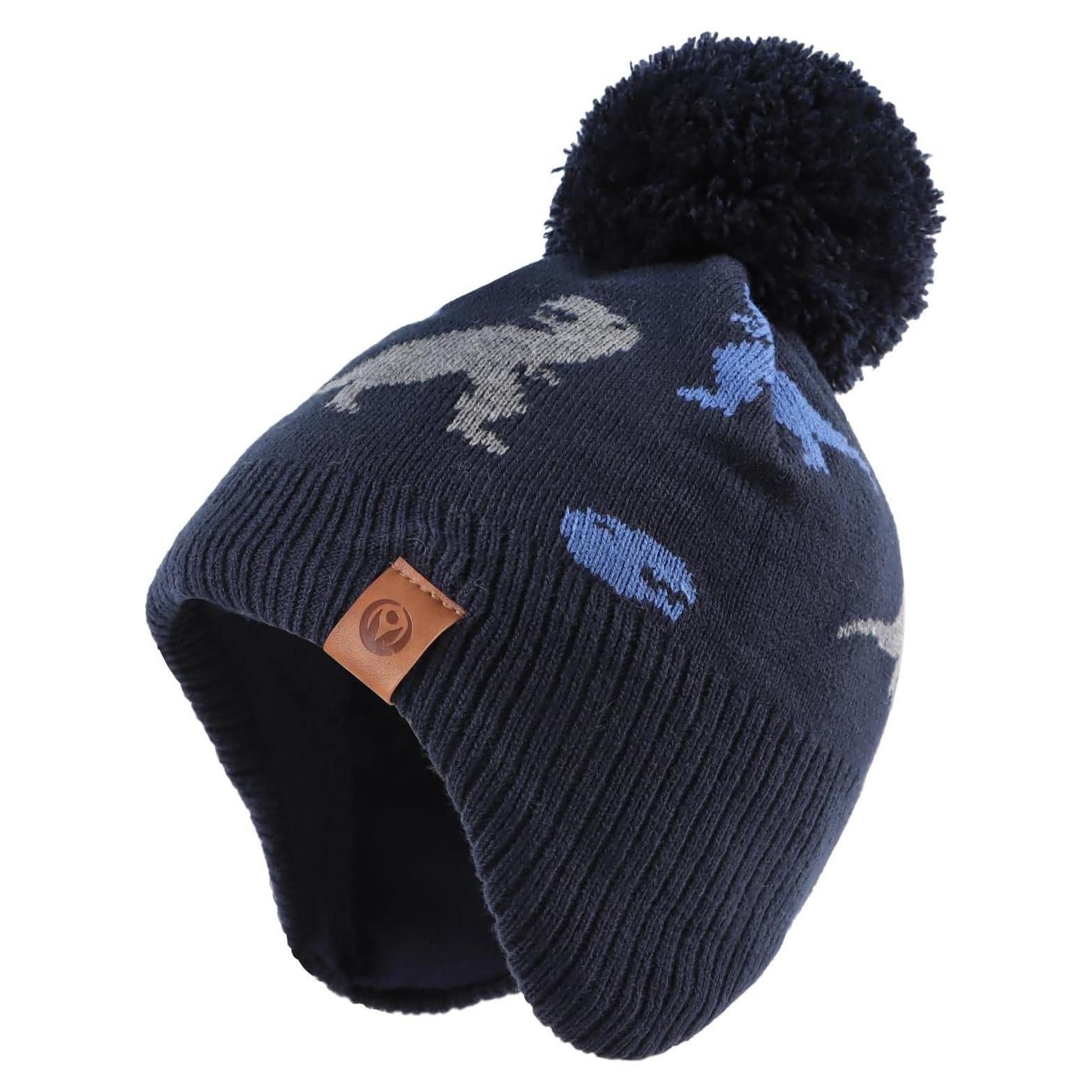 Gorro y bufanda de invierno JANGANNSA para bebé unisex
