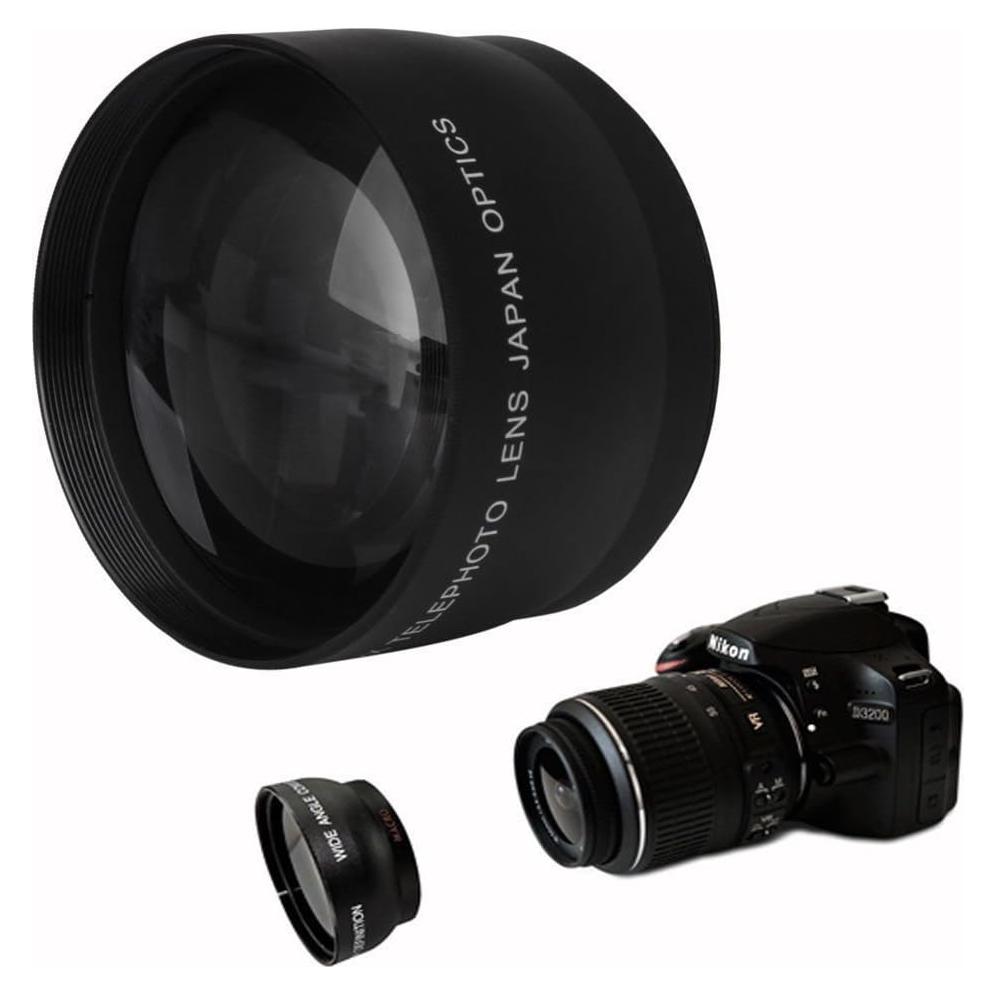 Lente Telefoto 2x 52mm para Nikon AF-S DX Nikkor