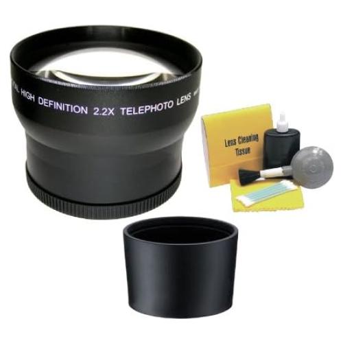 Lente Telefoto 2.2x Olympus Stylus 1 + Kit de Limpieza 5 Pzas