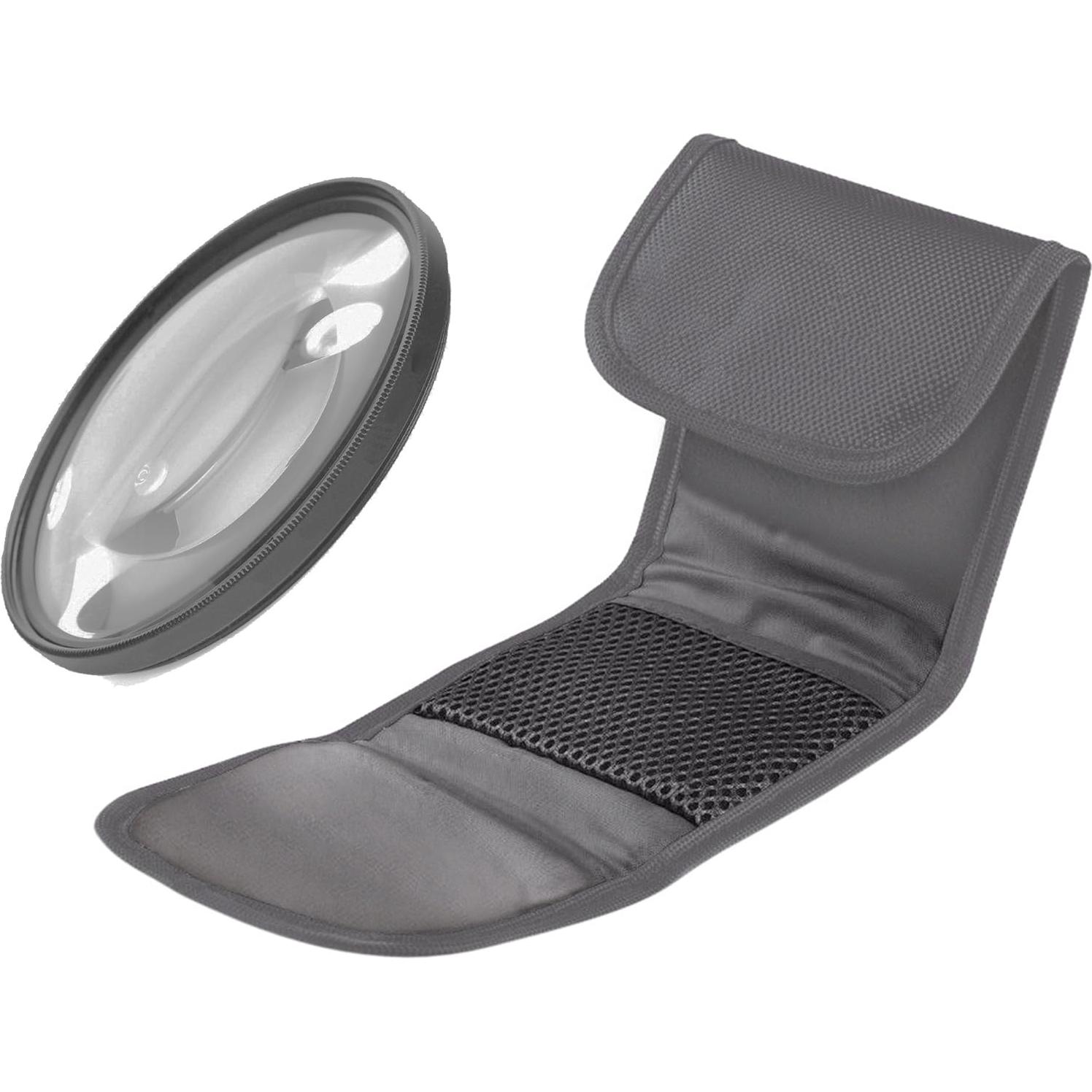 Lente Macro 10x Digital Nc 82mm para Pentax K-01