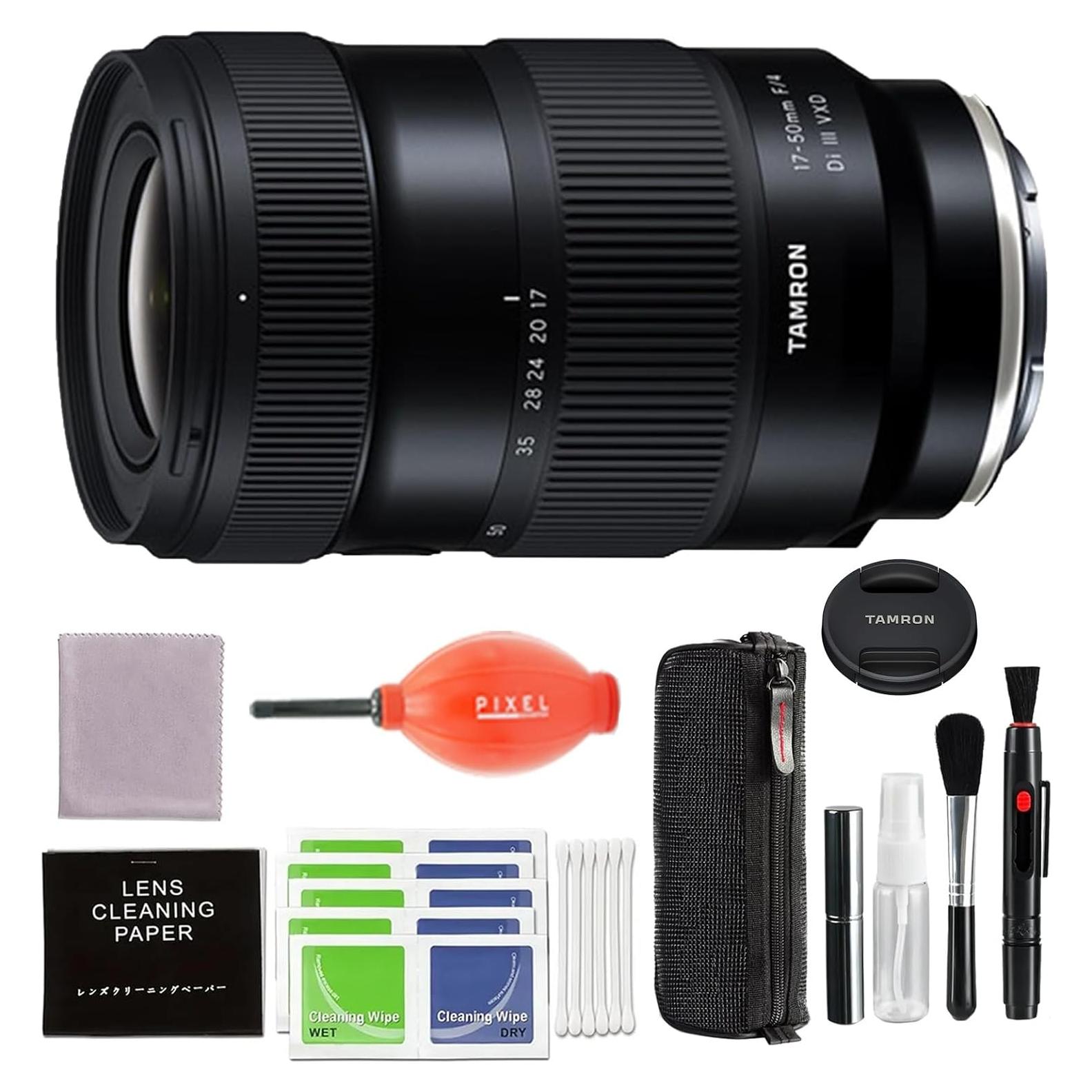 Lente Tamron 17-50mm f/4 Di III VXD para Sony E - Accesorios