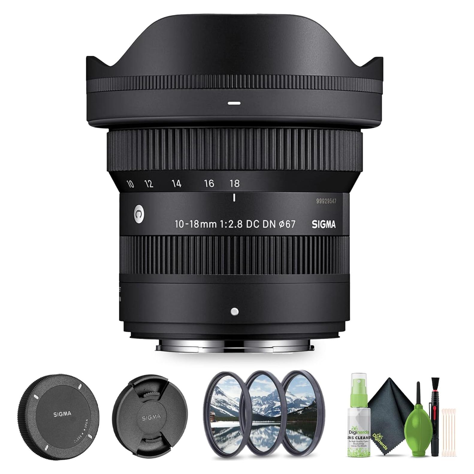 Objetivo Sigma 10-18mm f/2.8 DC DN para FUJIFILM X - Ultra Gran Angular