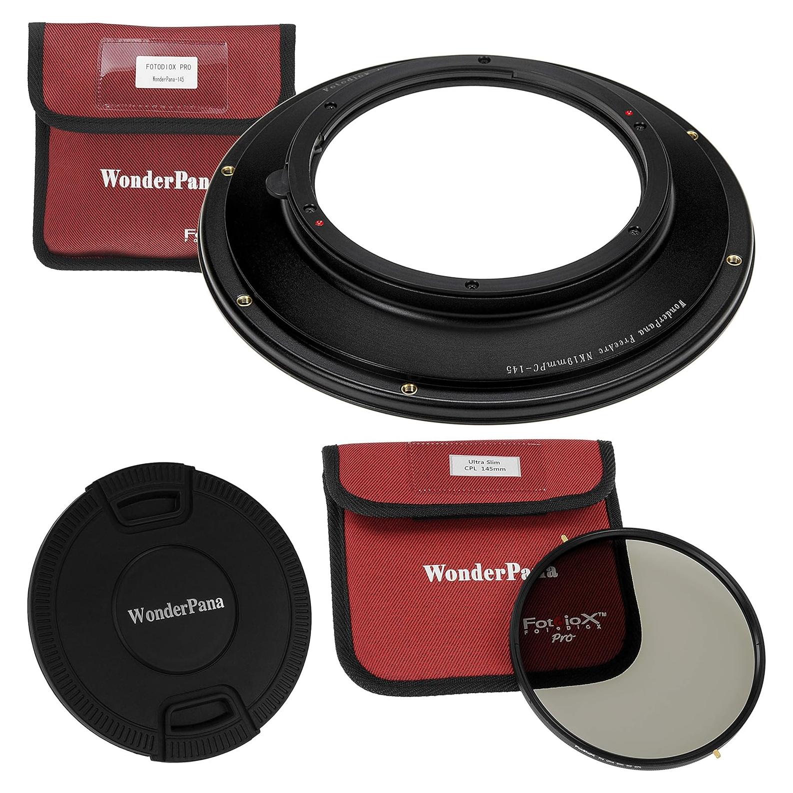 Kit CPL Esencial Fotodiox para Nikon PC NIKKOR 19mm - Filtro 145mm