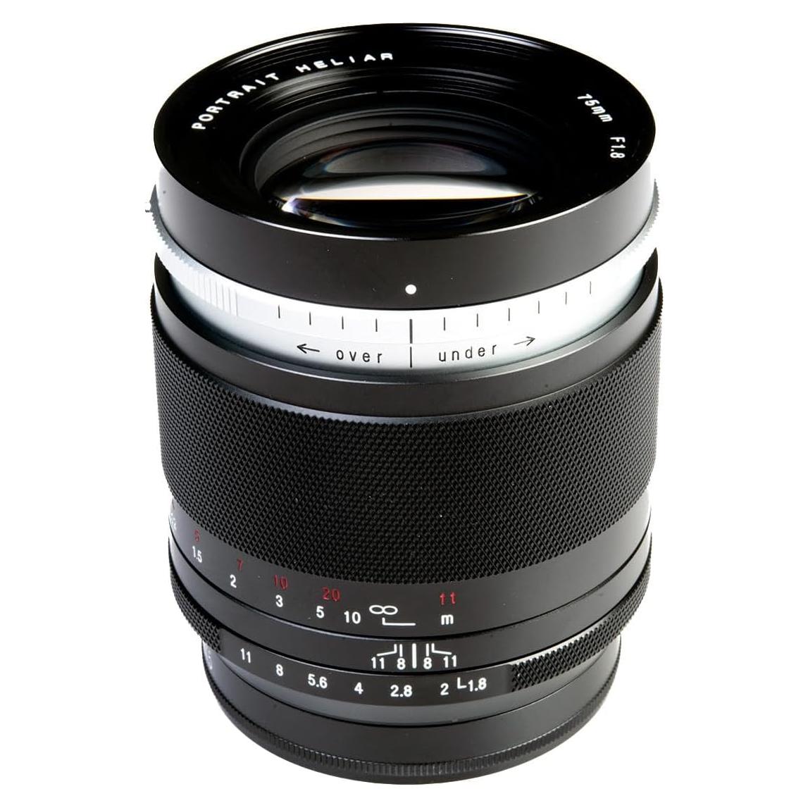 Lente Voigtlander E 75mm F1.8 Retrato Heliar Manual