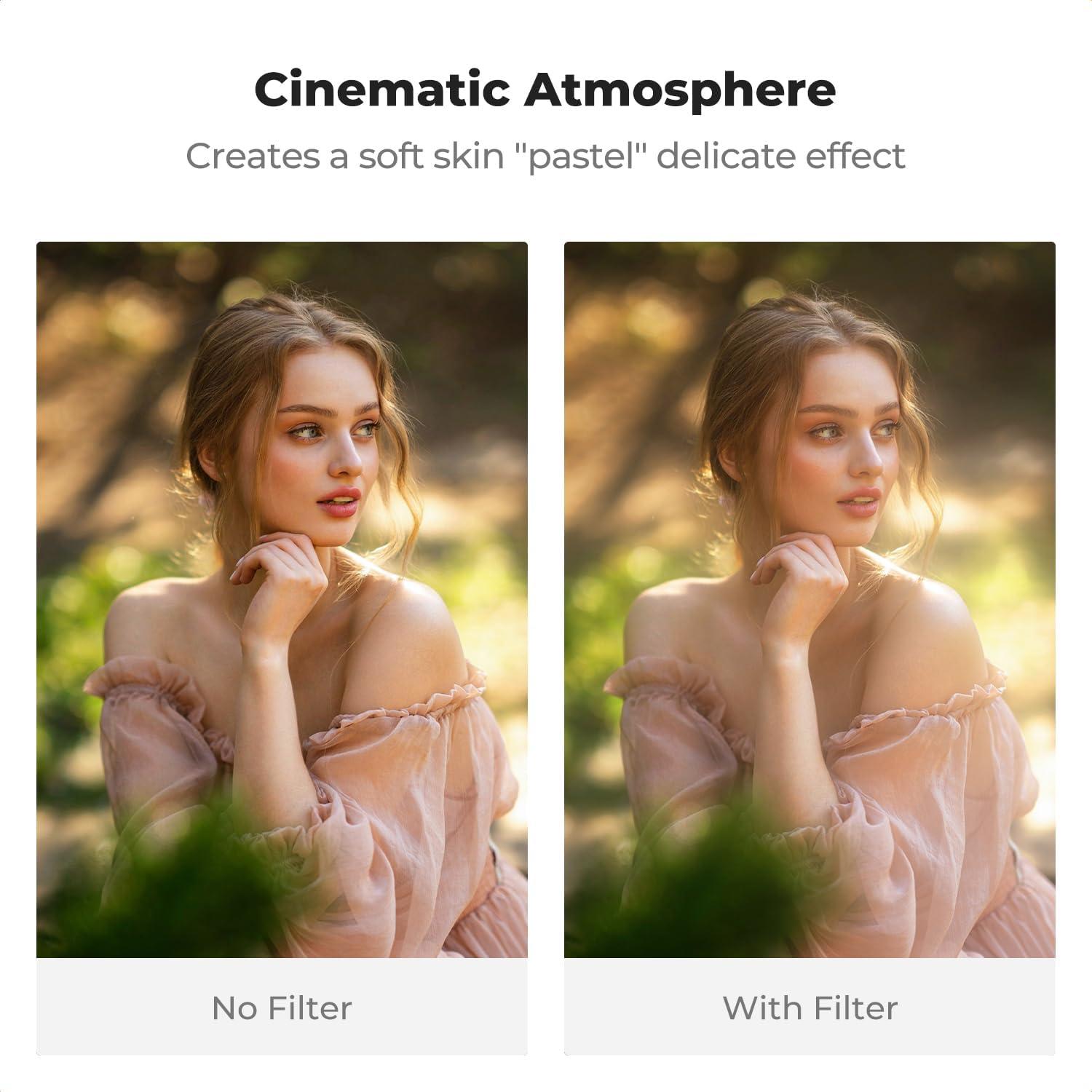 Filtro ND Variable 82mm K&F CONCEPT 2-400 y Difusión 1/4