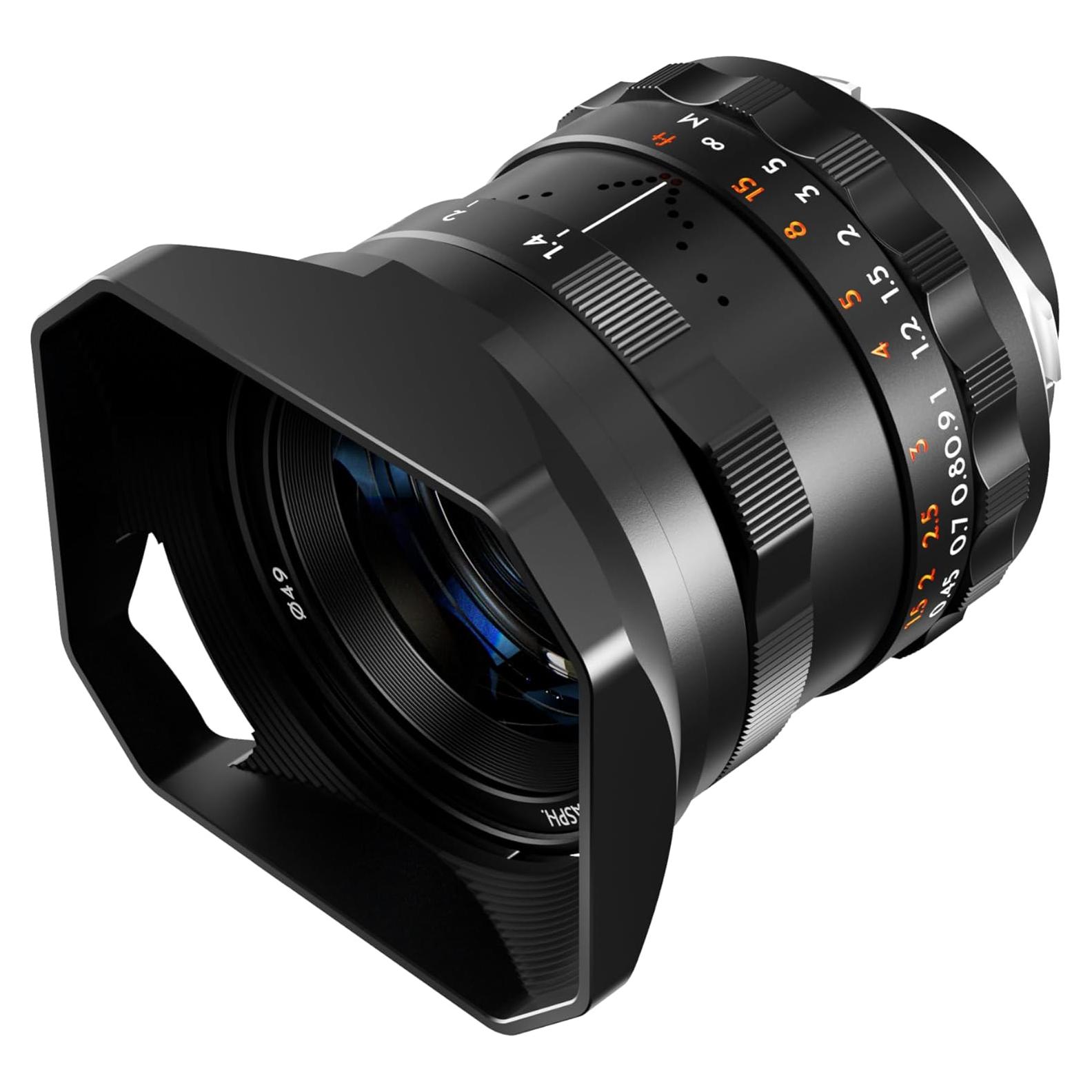 Lente Simera 35mm f/1.4 Asférica para Leica M - Negro