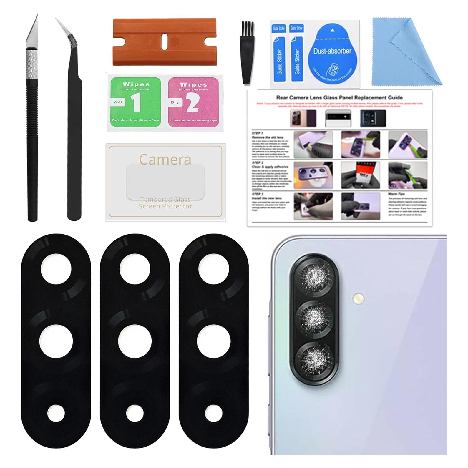 Kit de Reemplazo Cristal Lente Cámara Samsung Galaxy A36