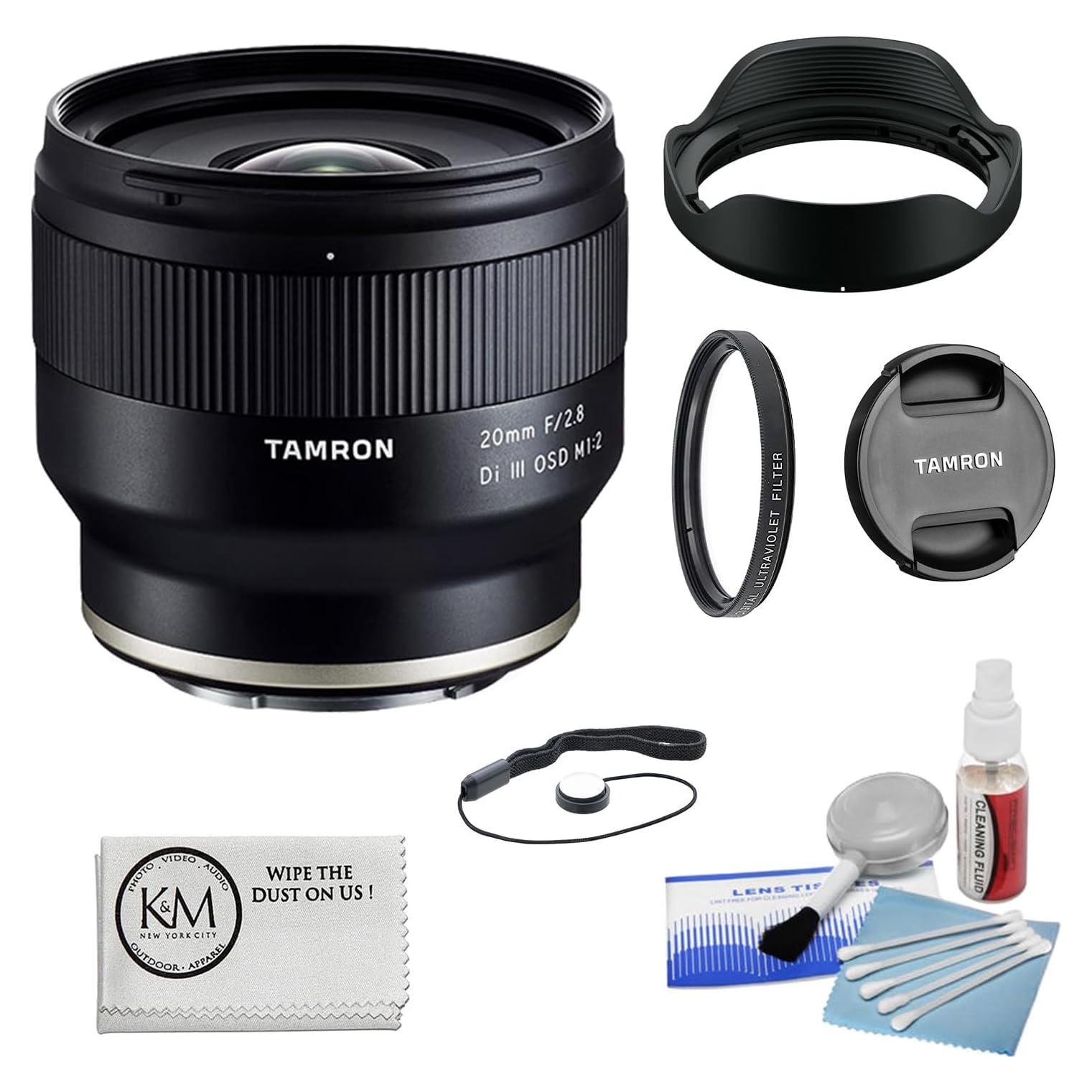 Lente Tamron 20mm f/2.8 Di III OSD M 1:2 para Sony E + Kit 5 Pzas