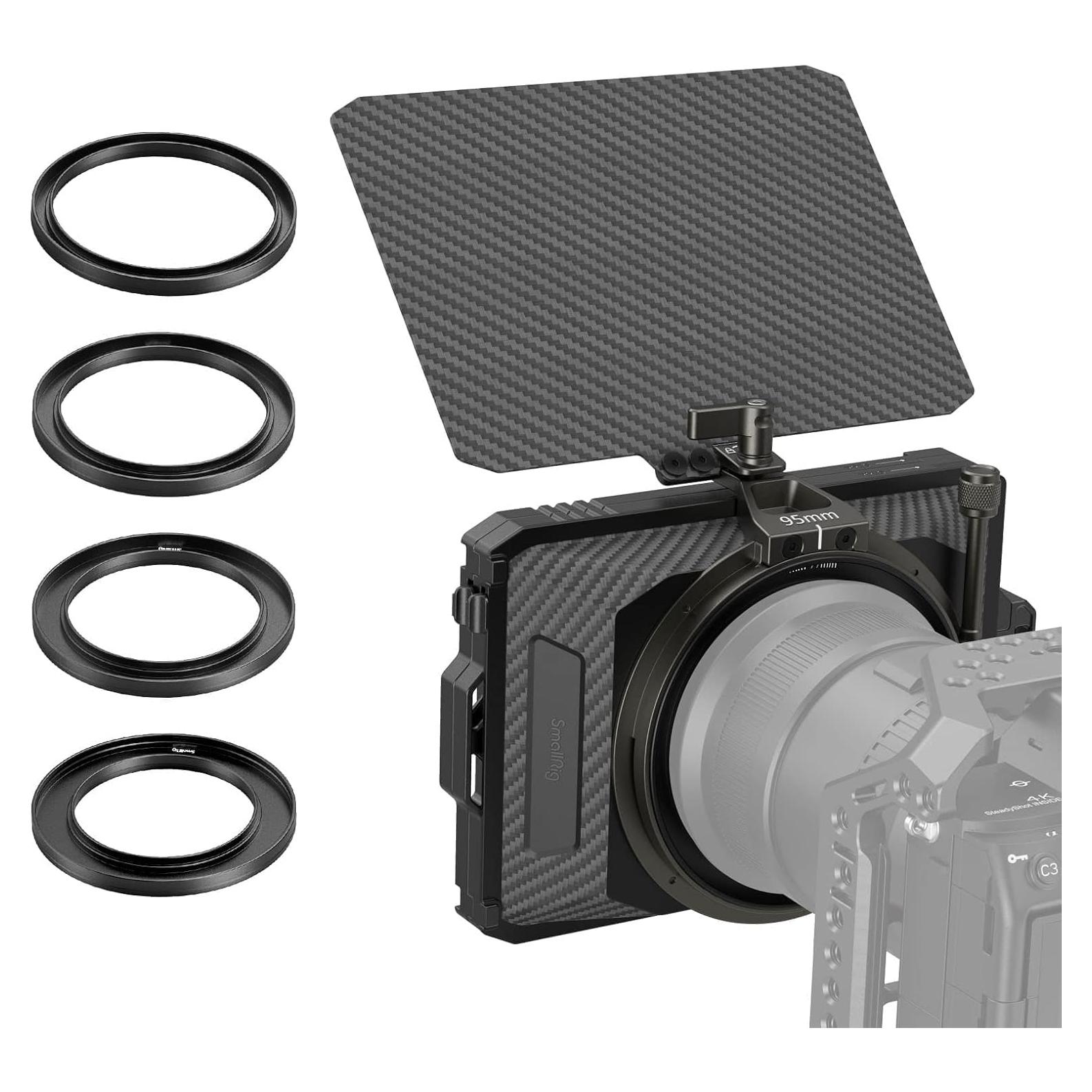 Mini Caja Matte Lite SmallRig 3575 con Bandera de Carbono 95mm