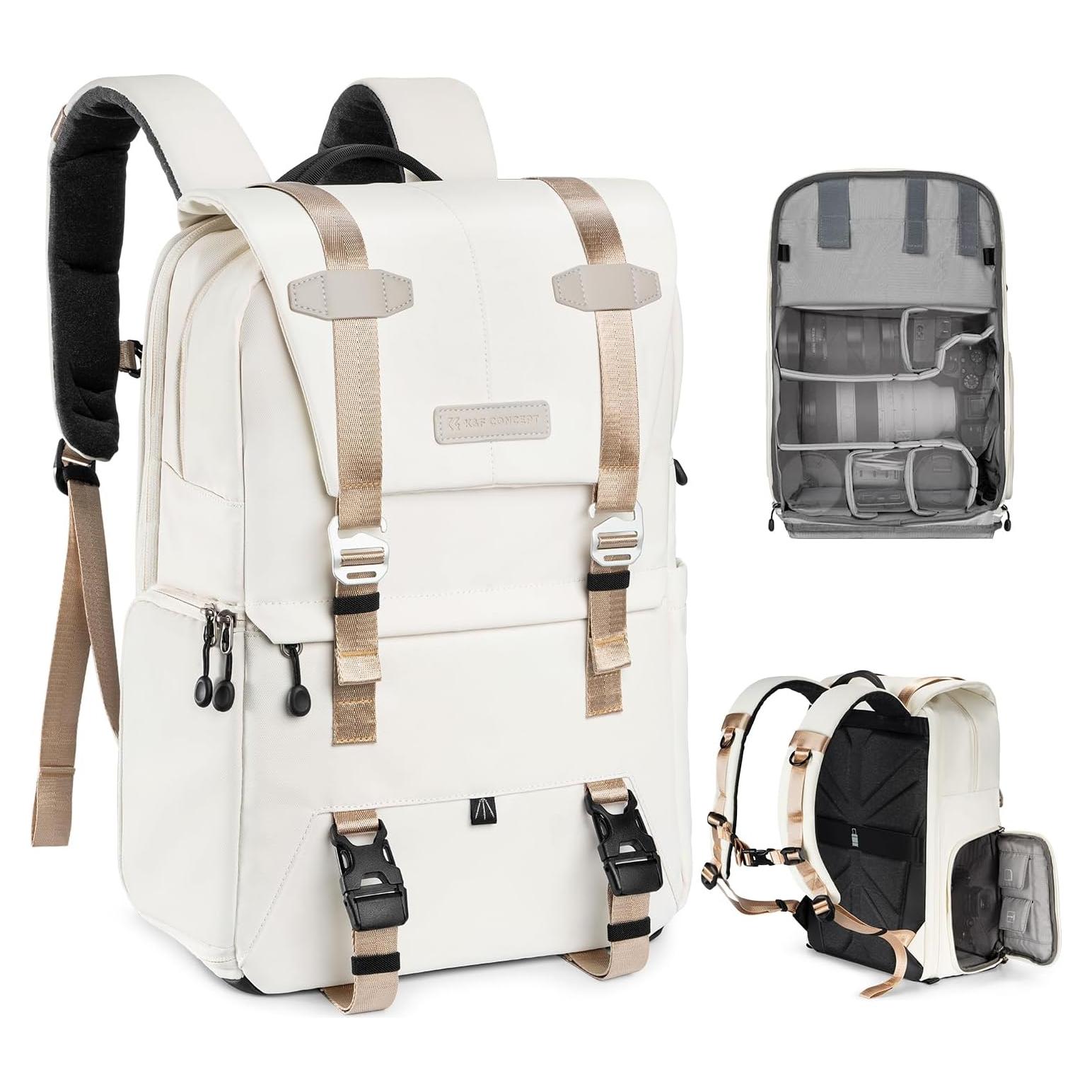 Mochila para cámara K&F Concept 20L con compartimento para laptop