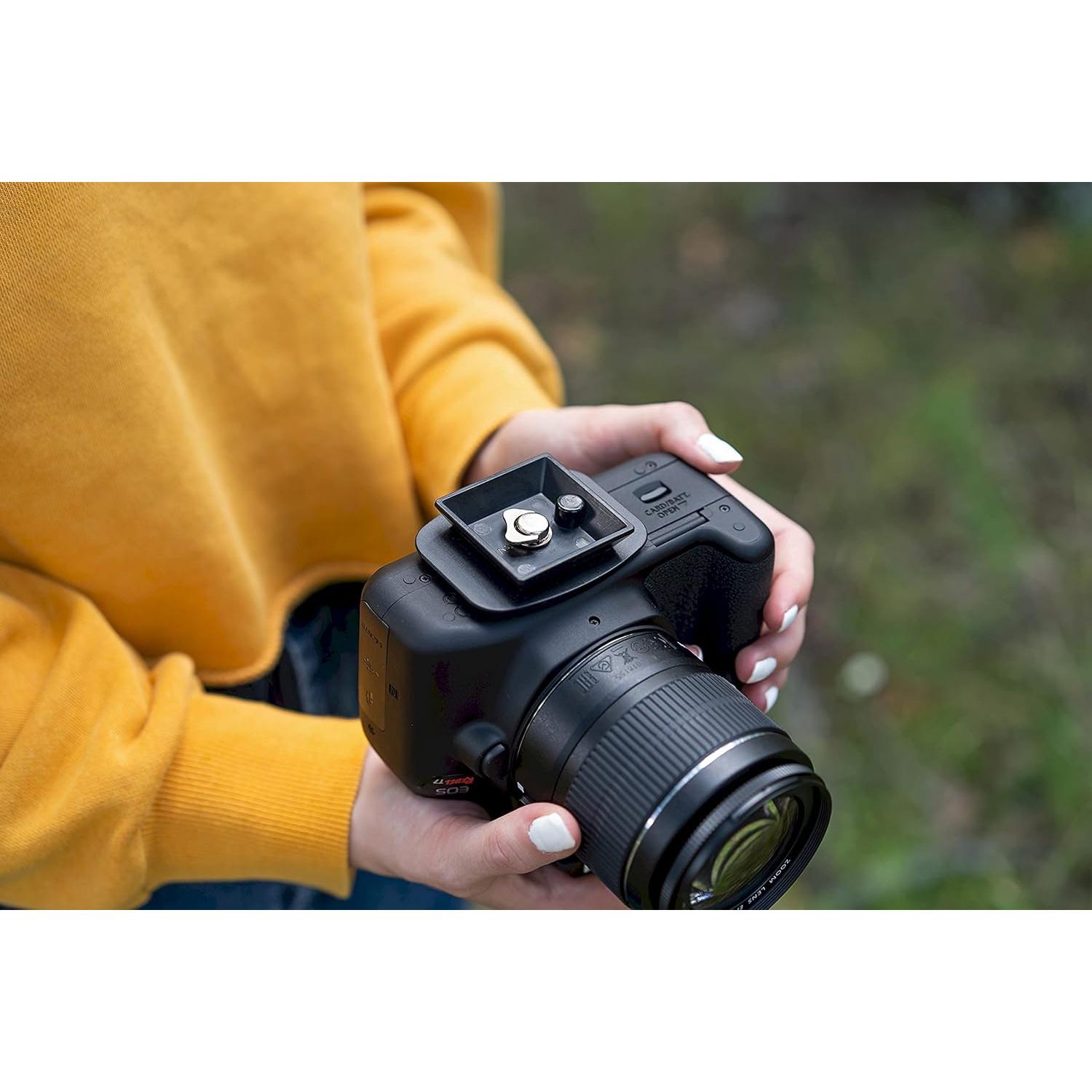 Adaptador de Montaje DaVoice QB-4W para Trípodes 44mm