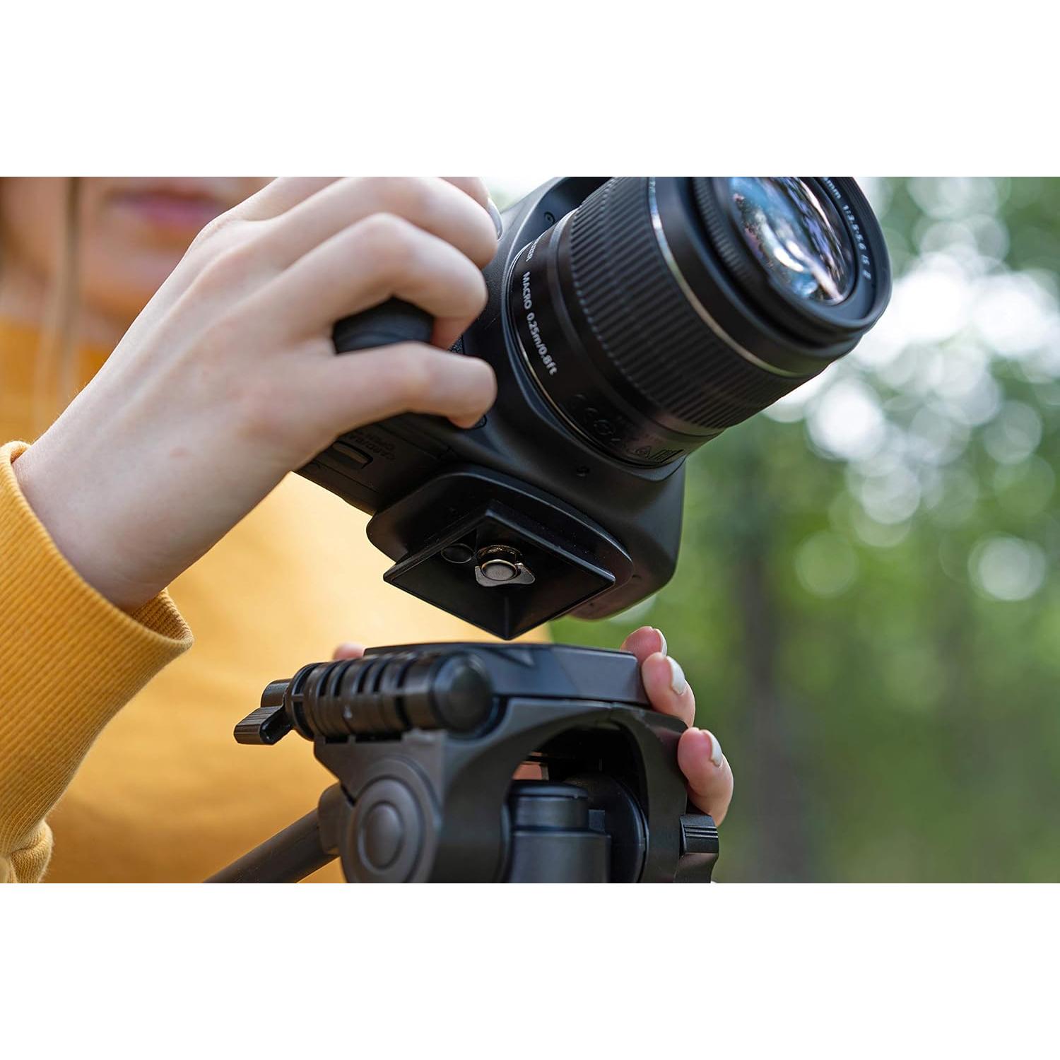 Adaptador de Montaje DaVoice QB-4W para Trípodes 44mm