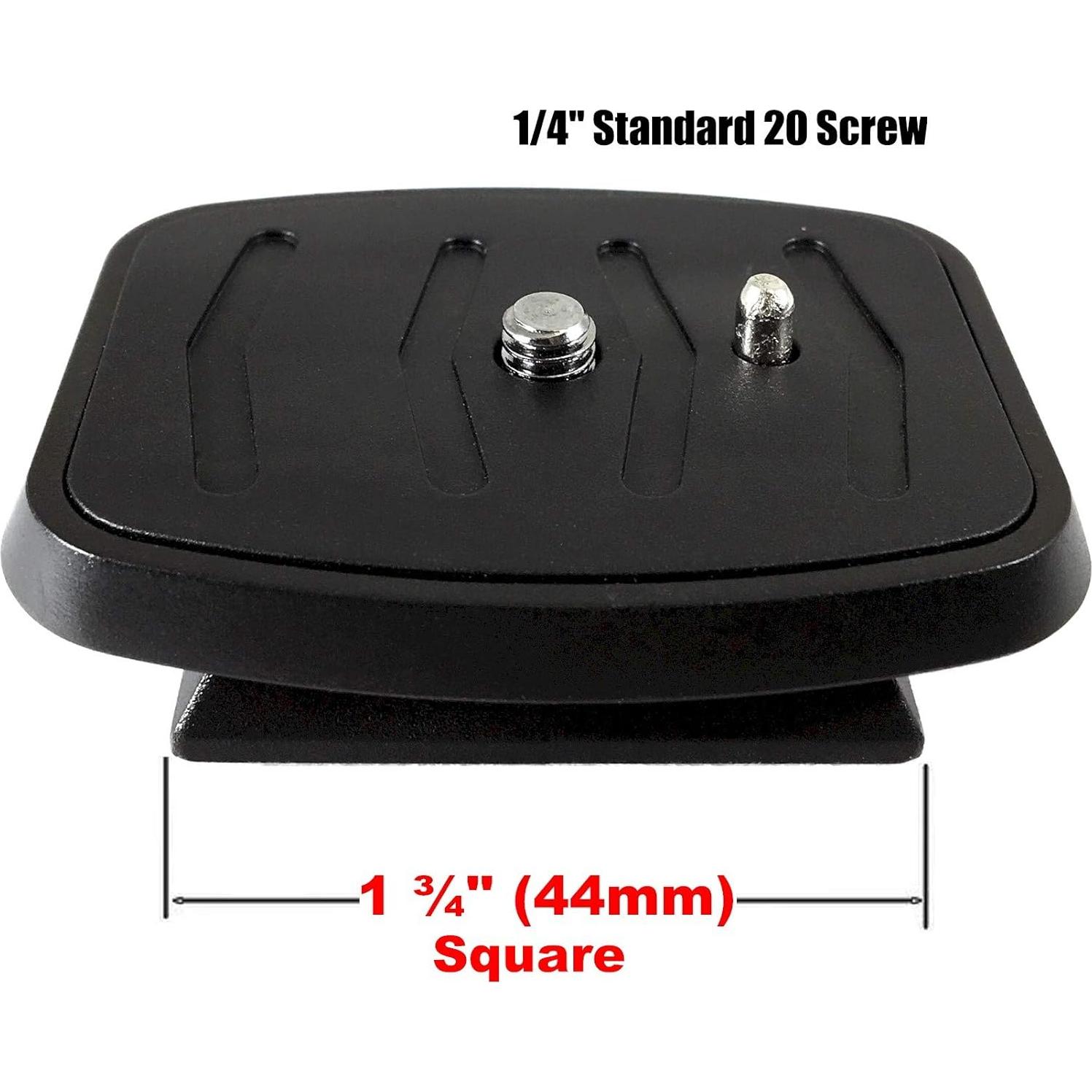 Adaptador de Montaje DaVoice QB-4W para Trípodes 44mm