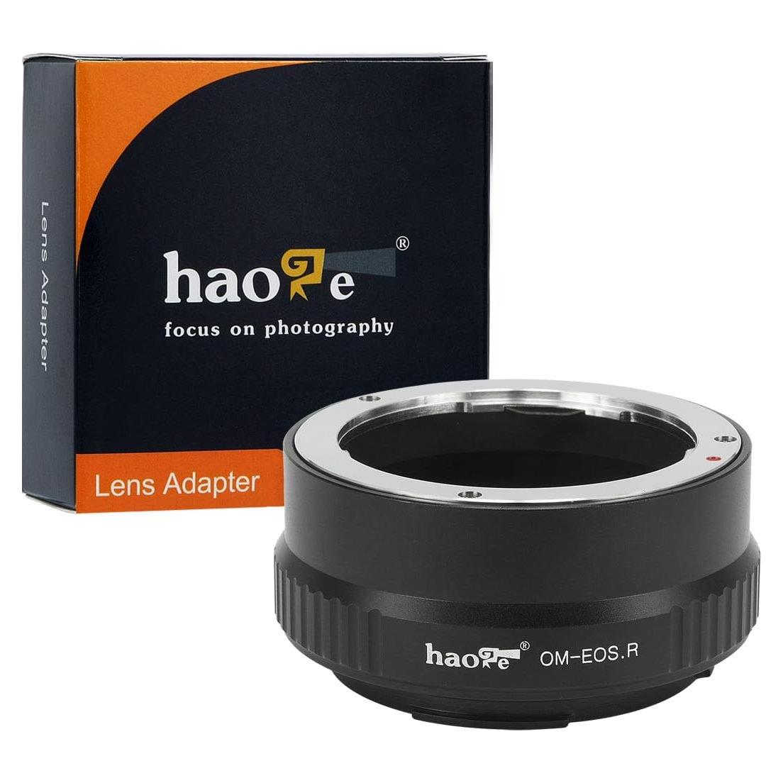 Adaptador de Lente Manual Haoge OM a Canon RF - Modelo OM-RF